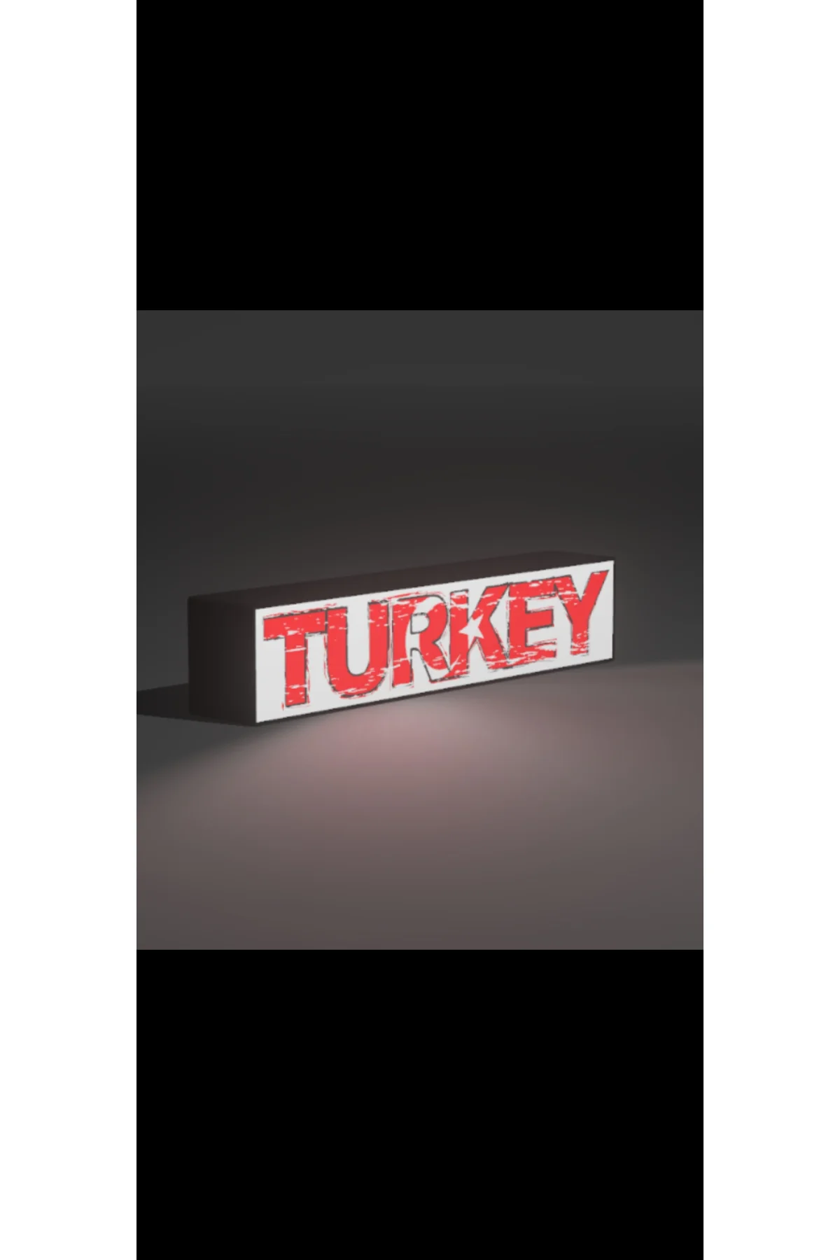 LED IŞIKLI TURKEY