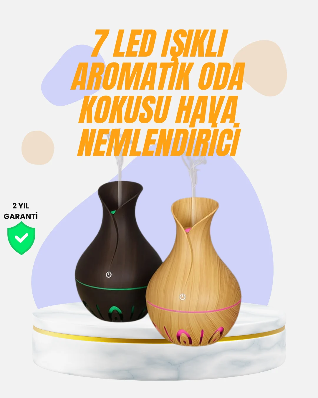 Led Işıklı Ultrasonik Oda Nemlendirici ve Uçucu Yağ Difüzörü Led Işıklı Ultrasonik Oda Nemlendirici ve Uçucu Yağ Difüzörü