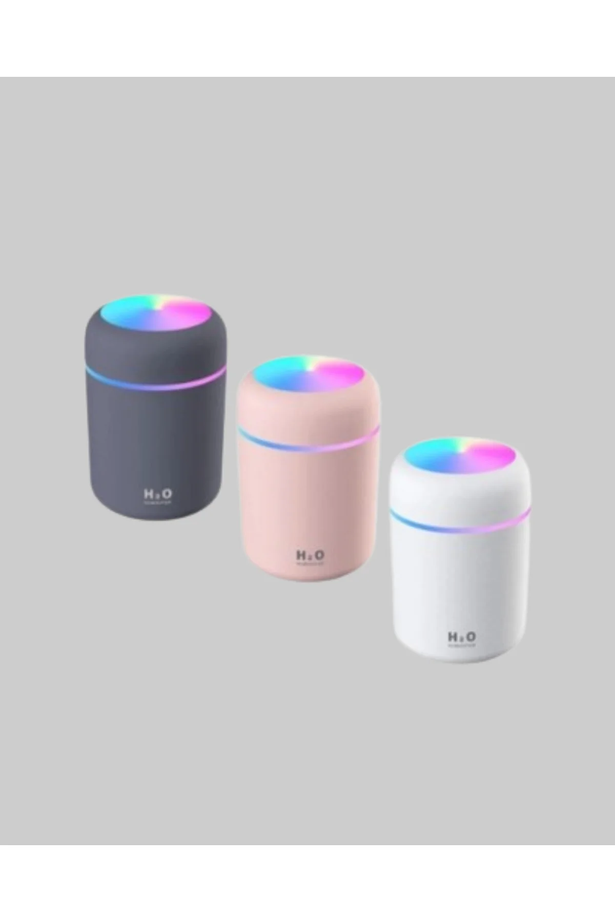 LED Işıklı USB Nemlendirici – Sürekli ve Aralıklı Püskürtme Modu 