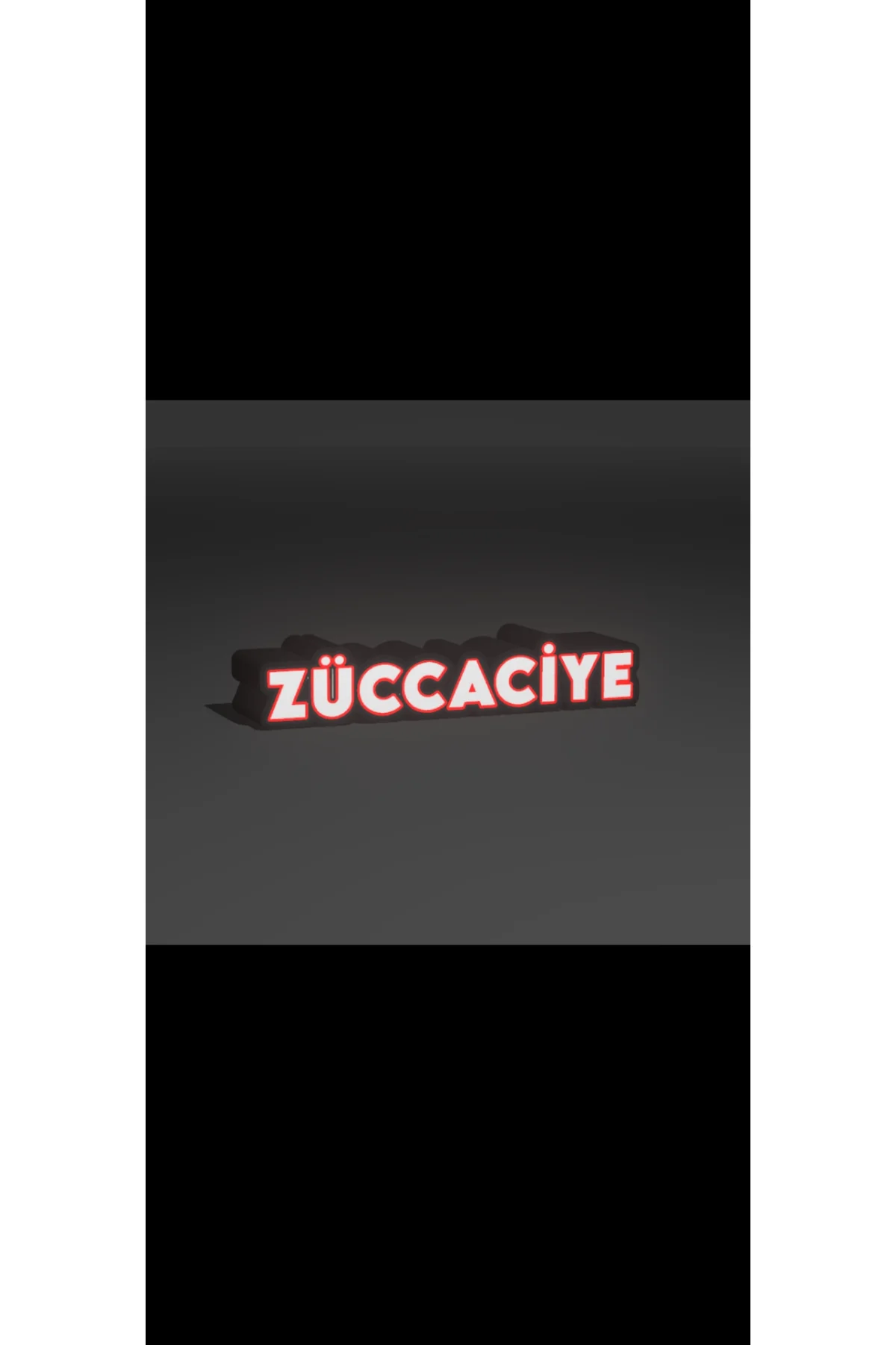 LED IŞIKLI ZÜCCACİYE TABELA