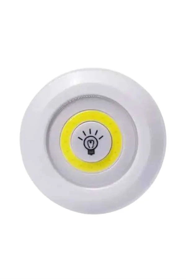 Led Lamba 3'lü Uzaktan Kumandalı Yapışkanlı