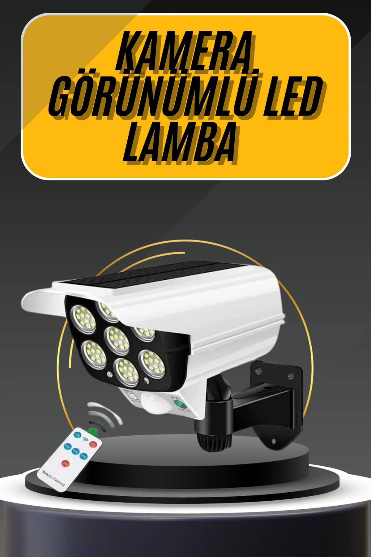 LED Lamba-Güneş Paneli Destekli Uzaktan Kumandalı Solar LED Lamba Fiyatı, Yorumları ve Özellikleri