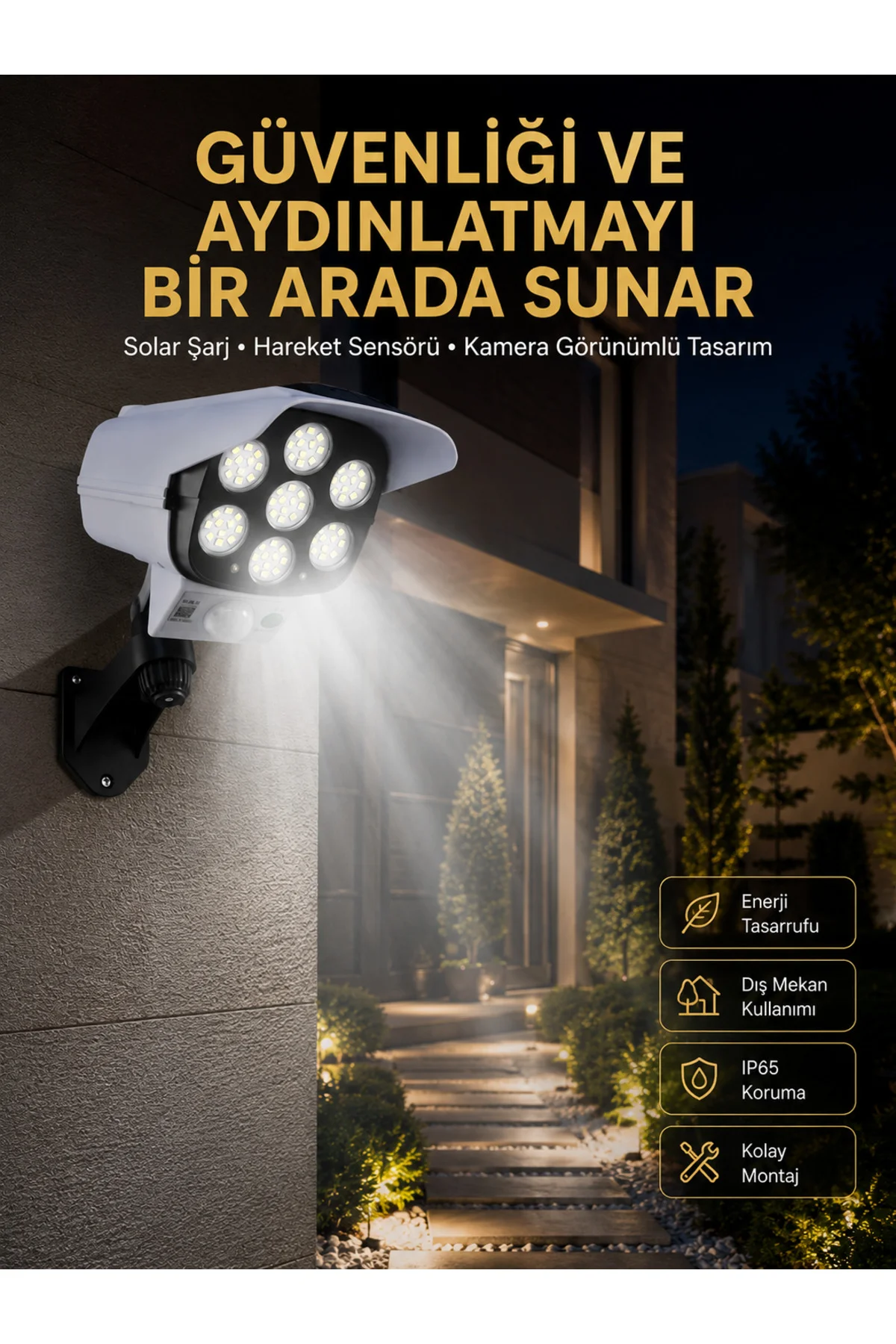 LED Lamba-Güneş Paneli Destekli Uzaktan Kumandalı Solar LED Lamba LED Lamba-Güneş Paneli Destekli Uzaktan Kumandalı Solar LED Lamba