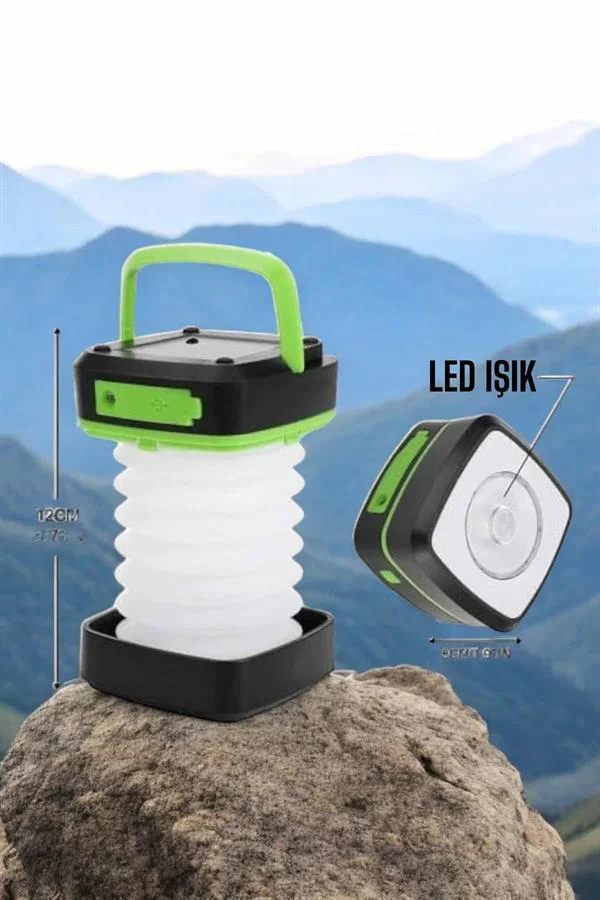 Led Lamba Kamp Lambası Hafif Taşınabilir Şarj Süreli Akordeon El Fenerli Led Lamba Kamp Lambası Hafif Taşınabilir Şarj Süreli Akordeon El Fenerli