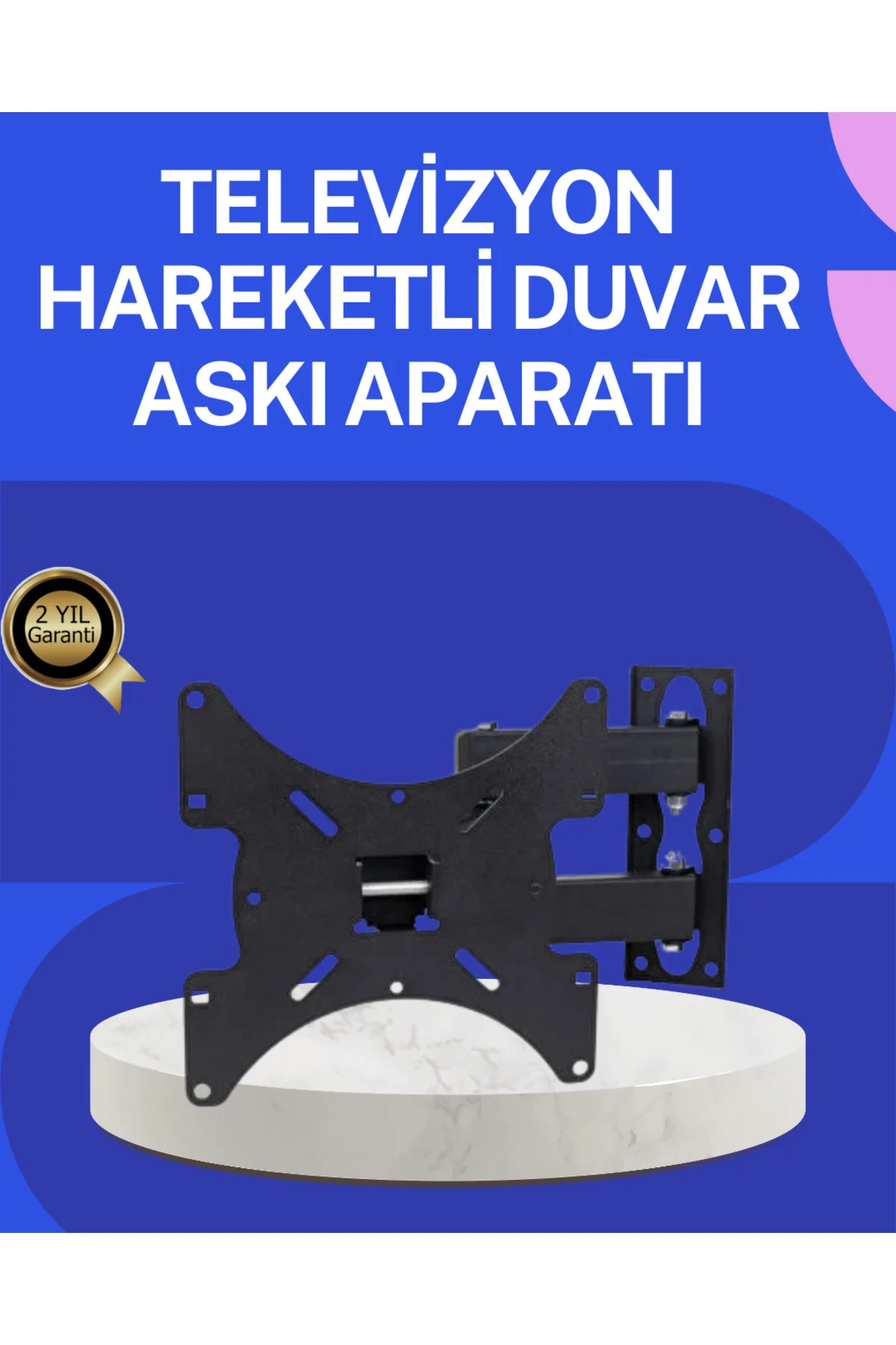 LED LCD TV Duvar Askı Aparatı Hareketli ve Döner