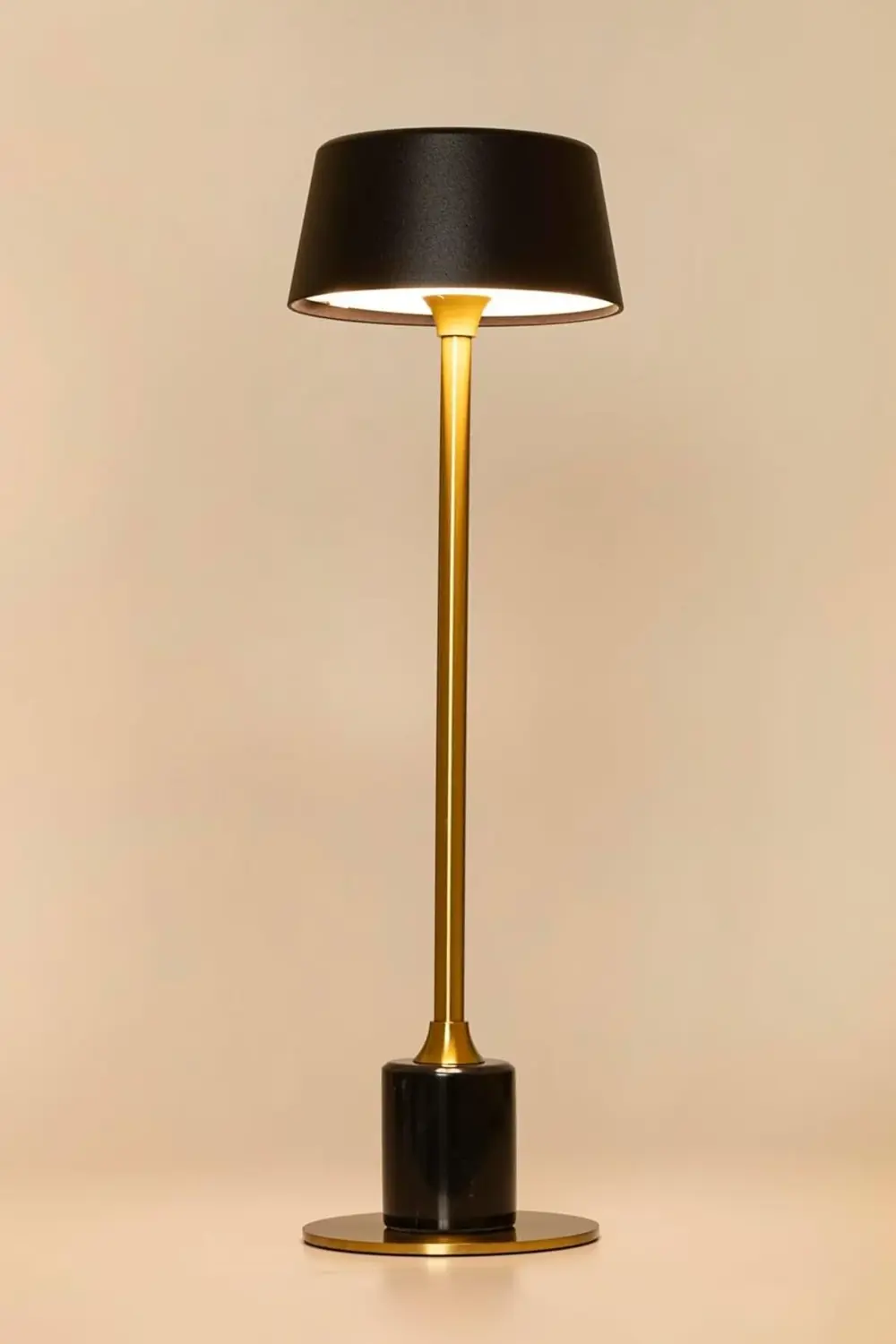 LED MeraGold Masa Lambası, 3000K Günışığı, Şarj Edilebilir, Taşın