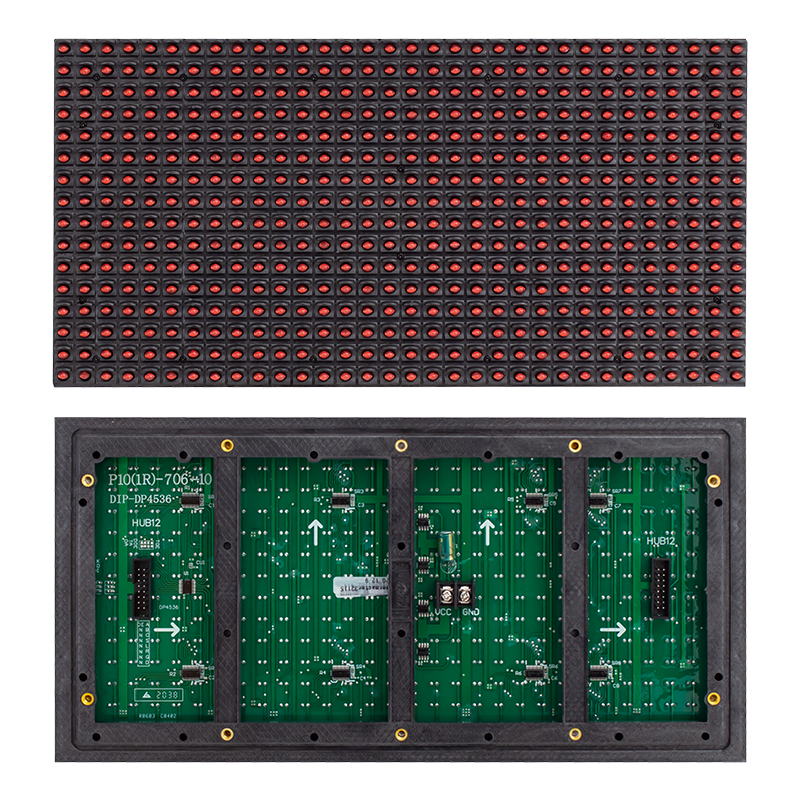 LED PANEL P10 16X32 KIRMIZI (4741)
