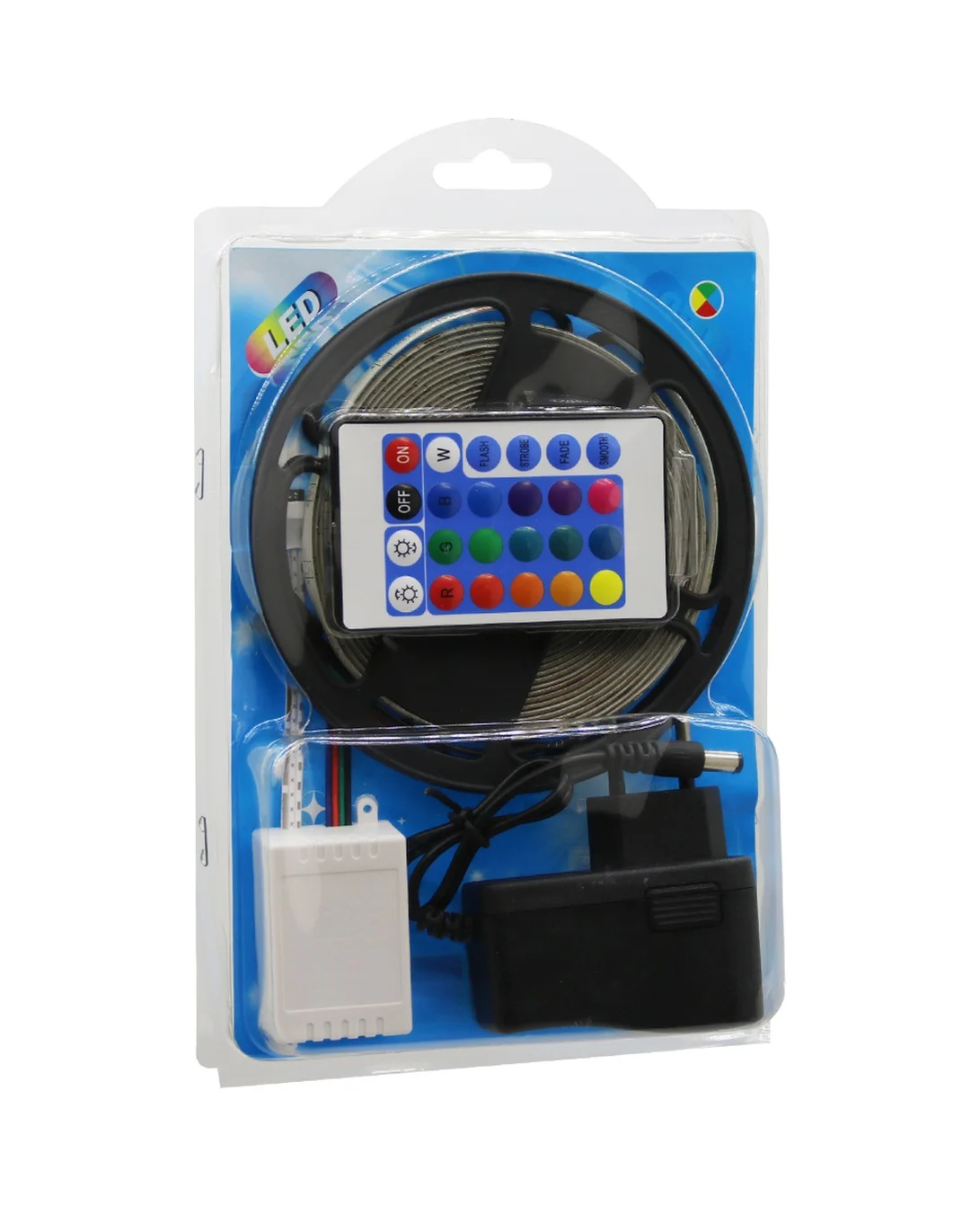 Led Rgb Kumandalı Şerit Led 5mt 5224