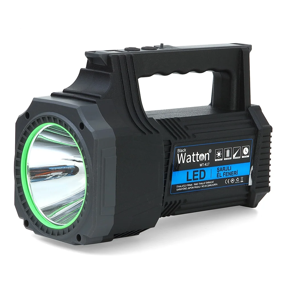 Led Şarjlı El Feneri 25w Wt-417 Led Şarjlı El Feneri 25w Wt-417