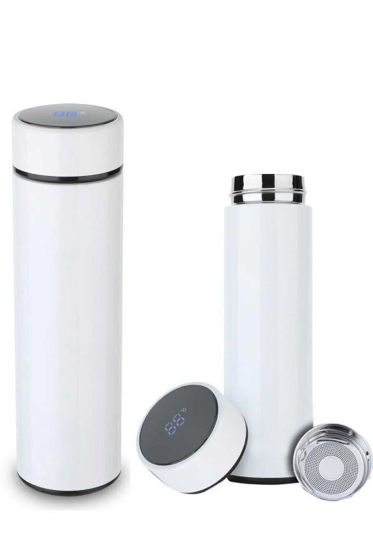 Led Sıcaklık Göstergeli Akıllı Vakumlu Yalıtımlı Termos 500ml Pem