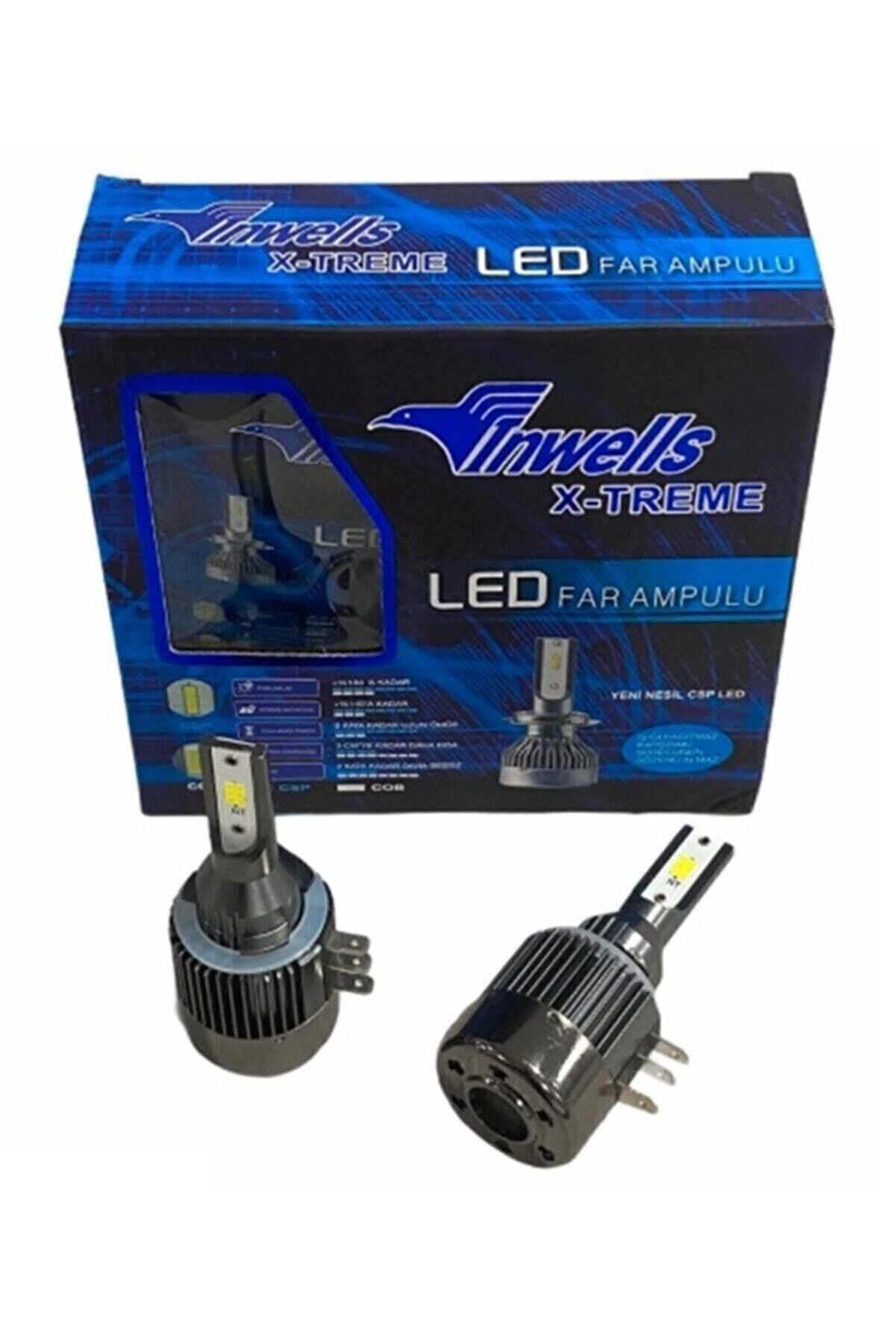 LED Xenon Uyumlu Far Ampulü - Xtreme Serisi Yeni Nesil Csp Çip Le