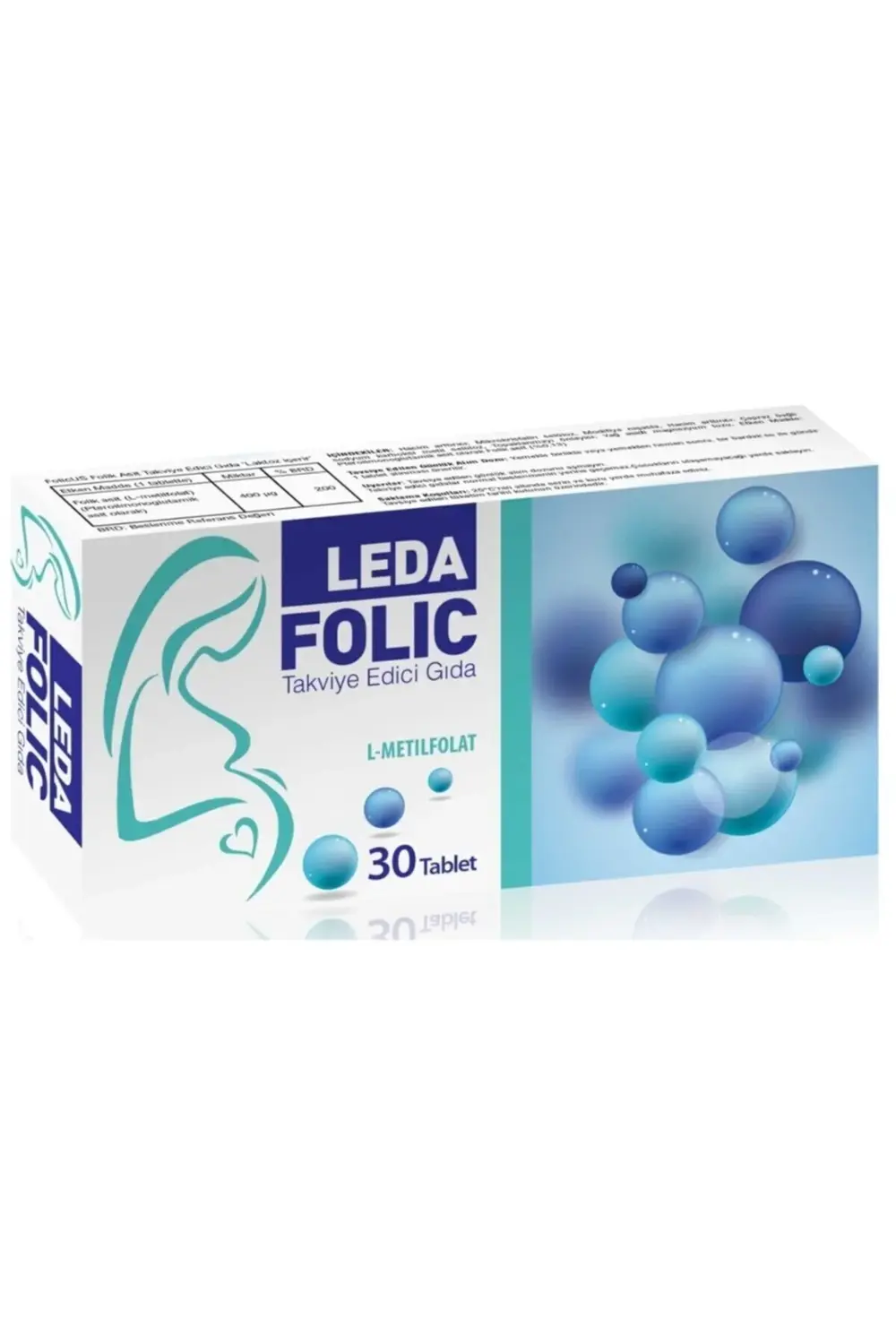Leda Folıc 30 Tablet Folık Asıt