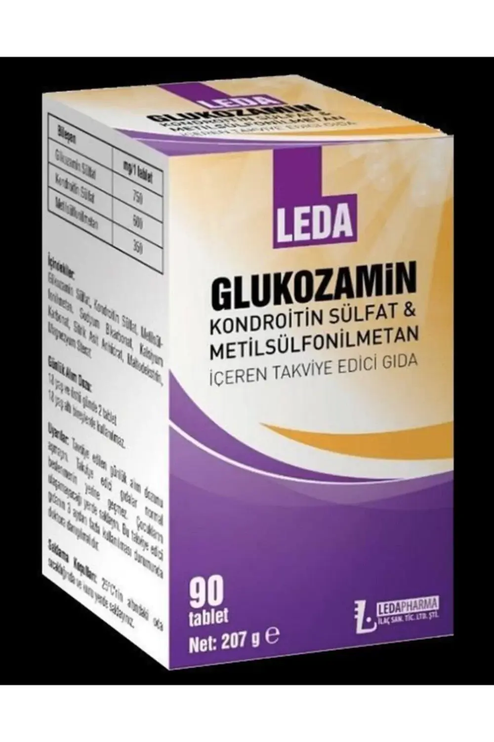 Leda Glukozamın 90 Tablet