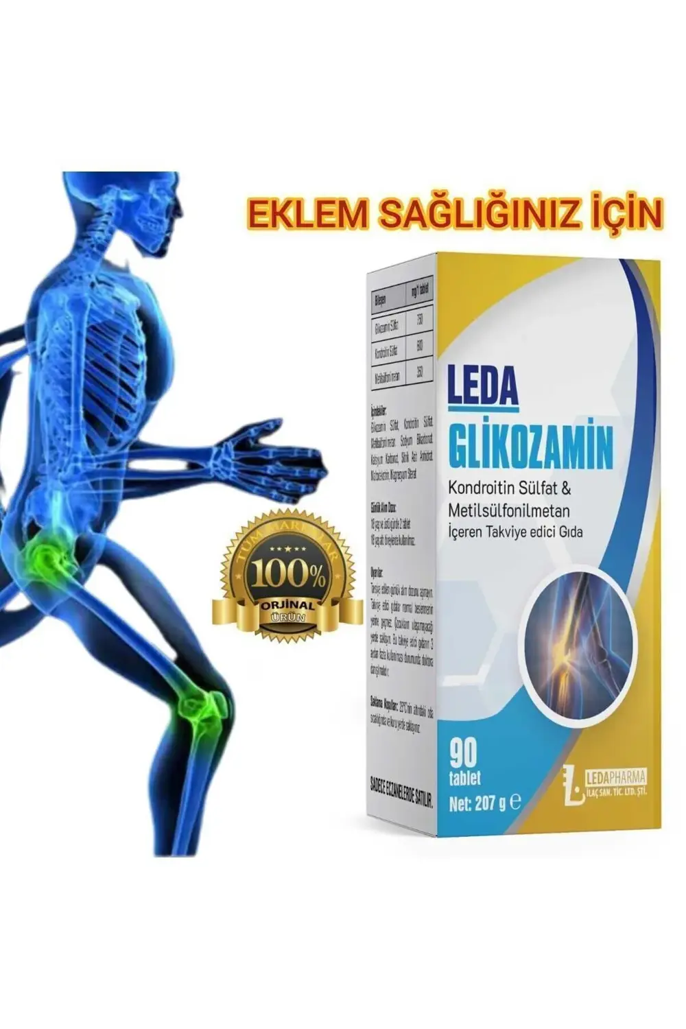 Leda Glukozamin 90 Tb