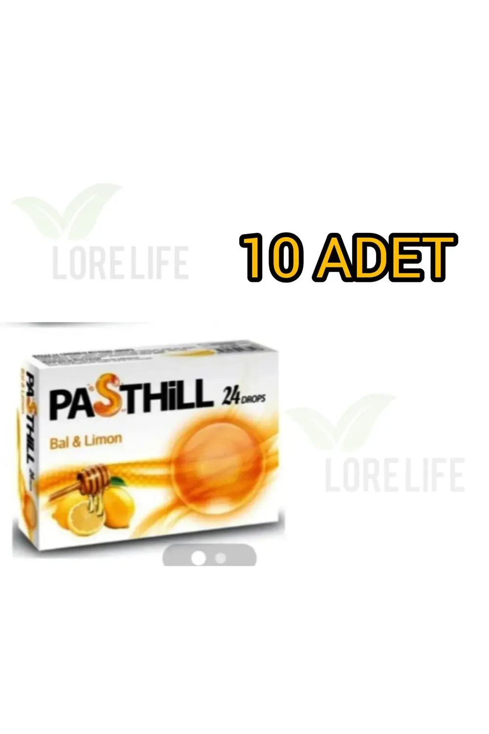 LEDA PASTHİLL BAL/LİMON 24 LÜ X 10 ADET