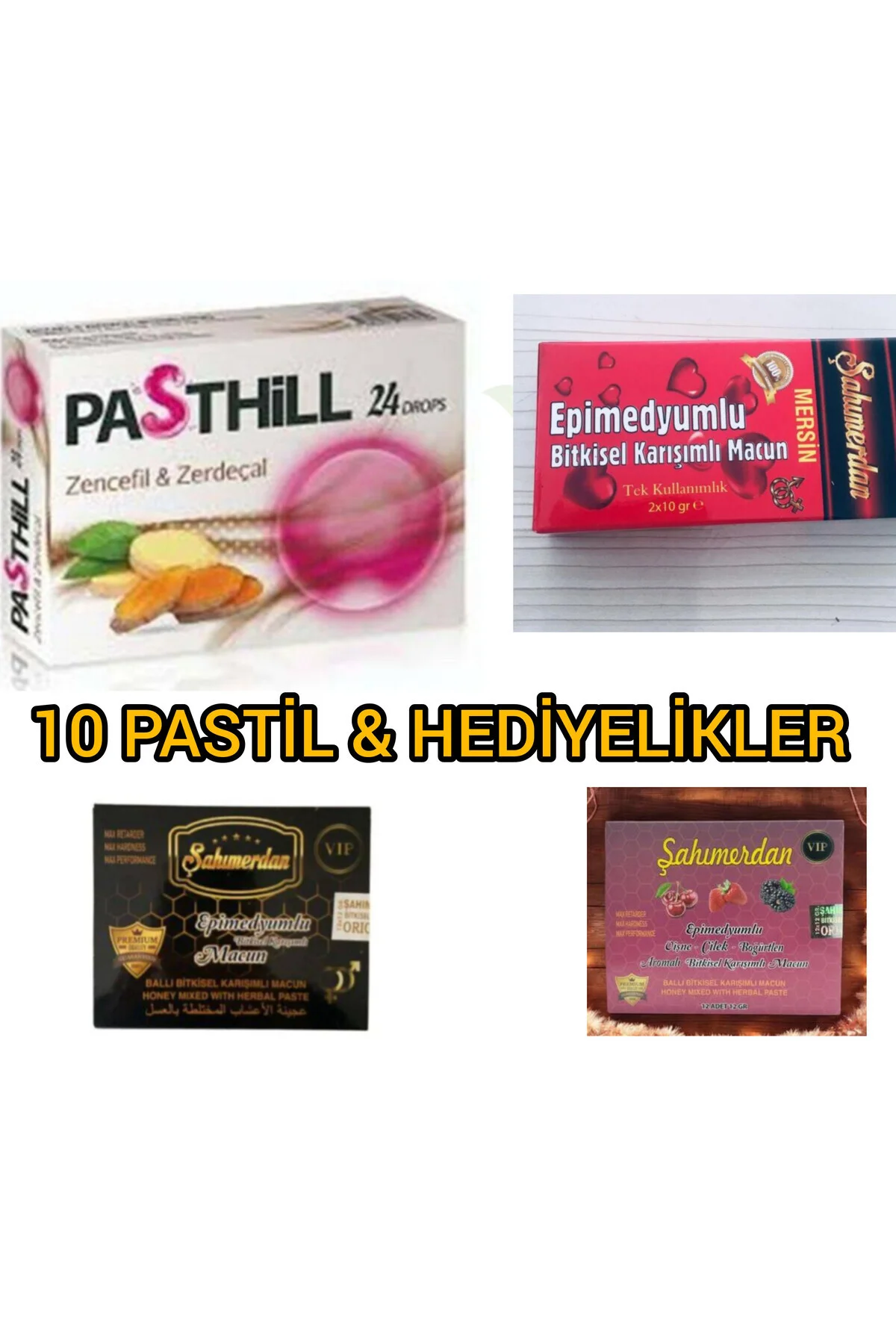LEDA PASTİL ZENCEFİL ZERDEÇAL & STİCKS PEKMEZLER