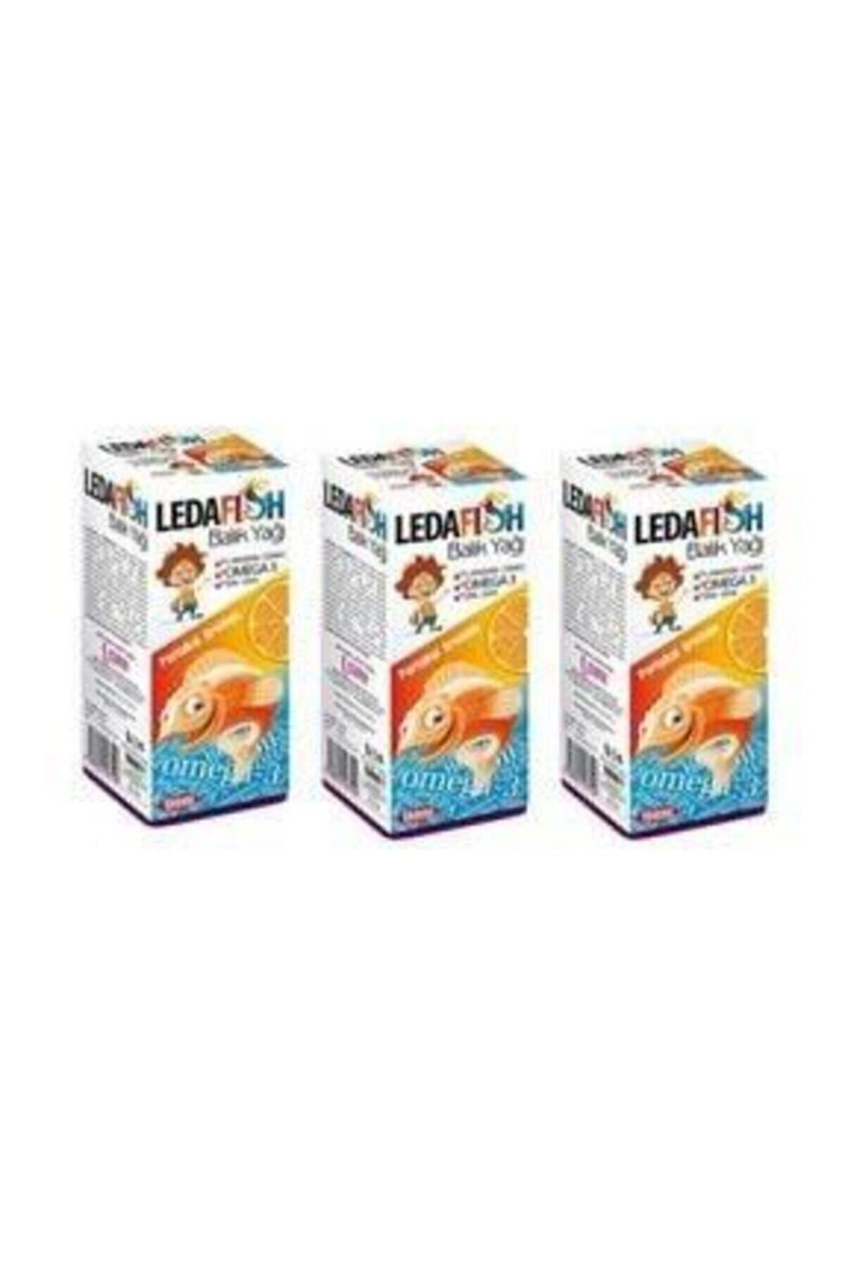 Ledafish Balık Yağı 150 Ml Portakal Aromalı 3 Adet