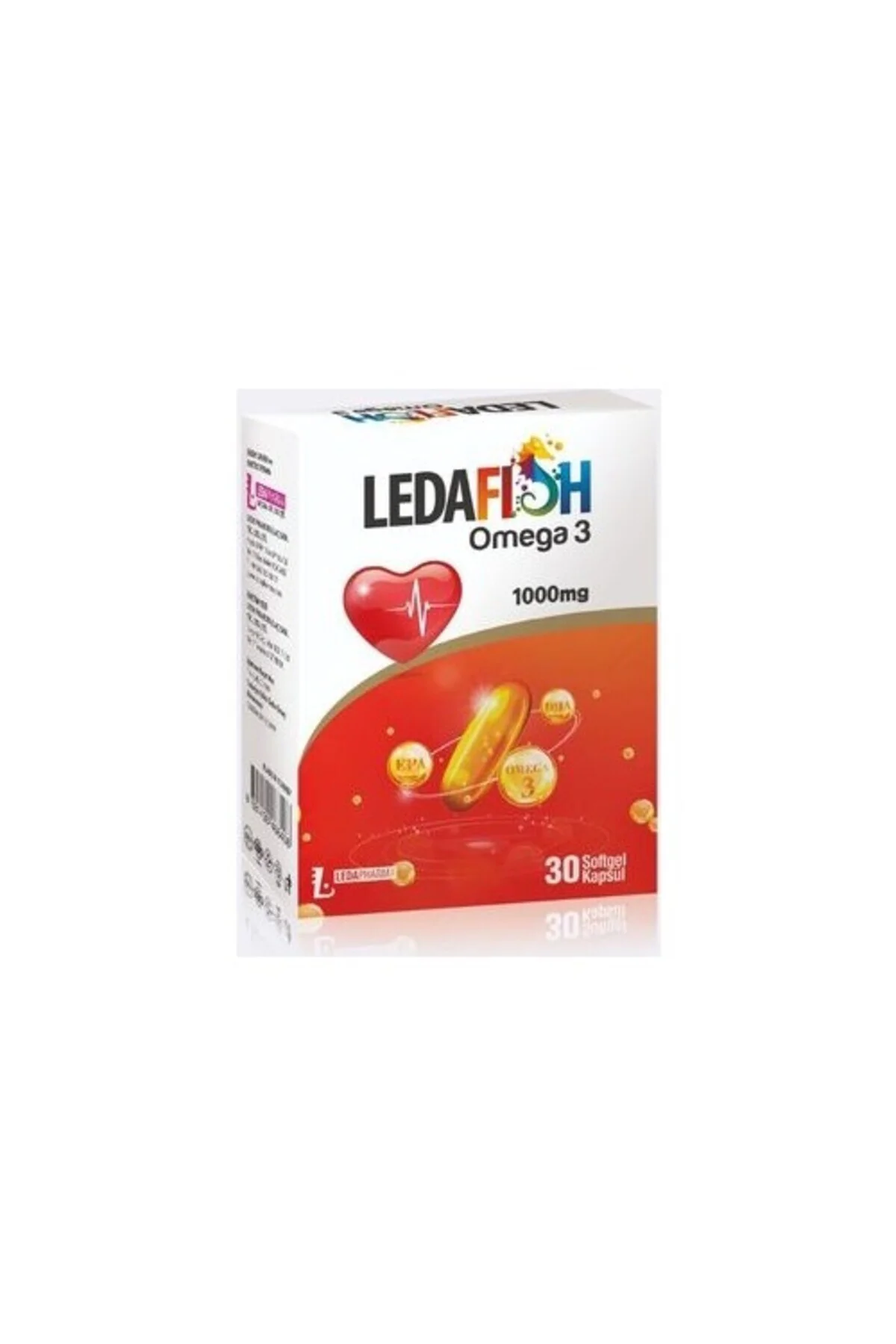 Ledafısh Omega 3 1000 Mg 30 Kapsul