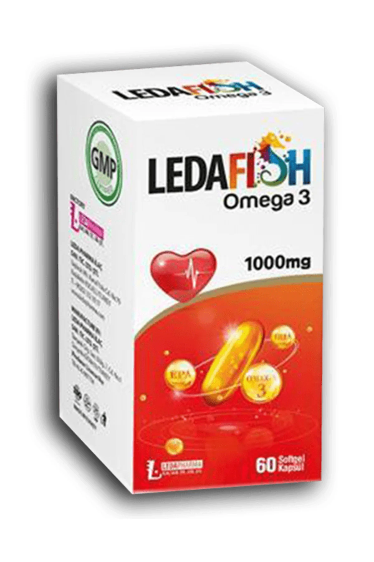 Ledafısh Omega 3 60 Kapsül