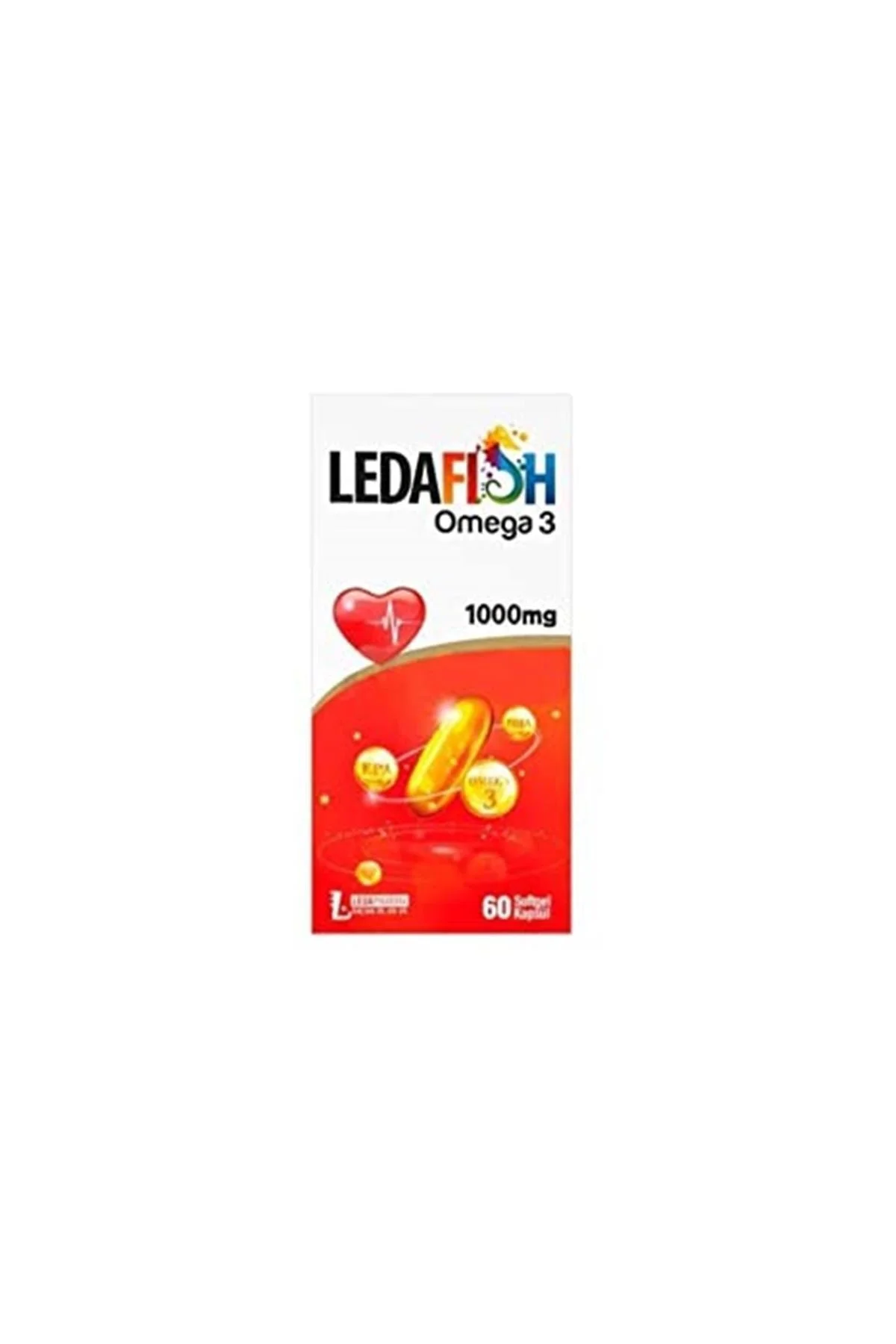 Ledafısh Omega3 1000 Mg 60 Softgel Kapsul