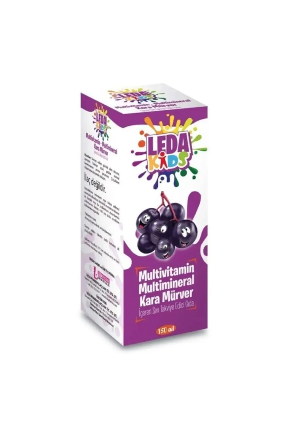 Ledakids Sambu Kara Mürver Ekstresi 125 Ml