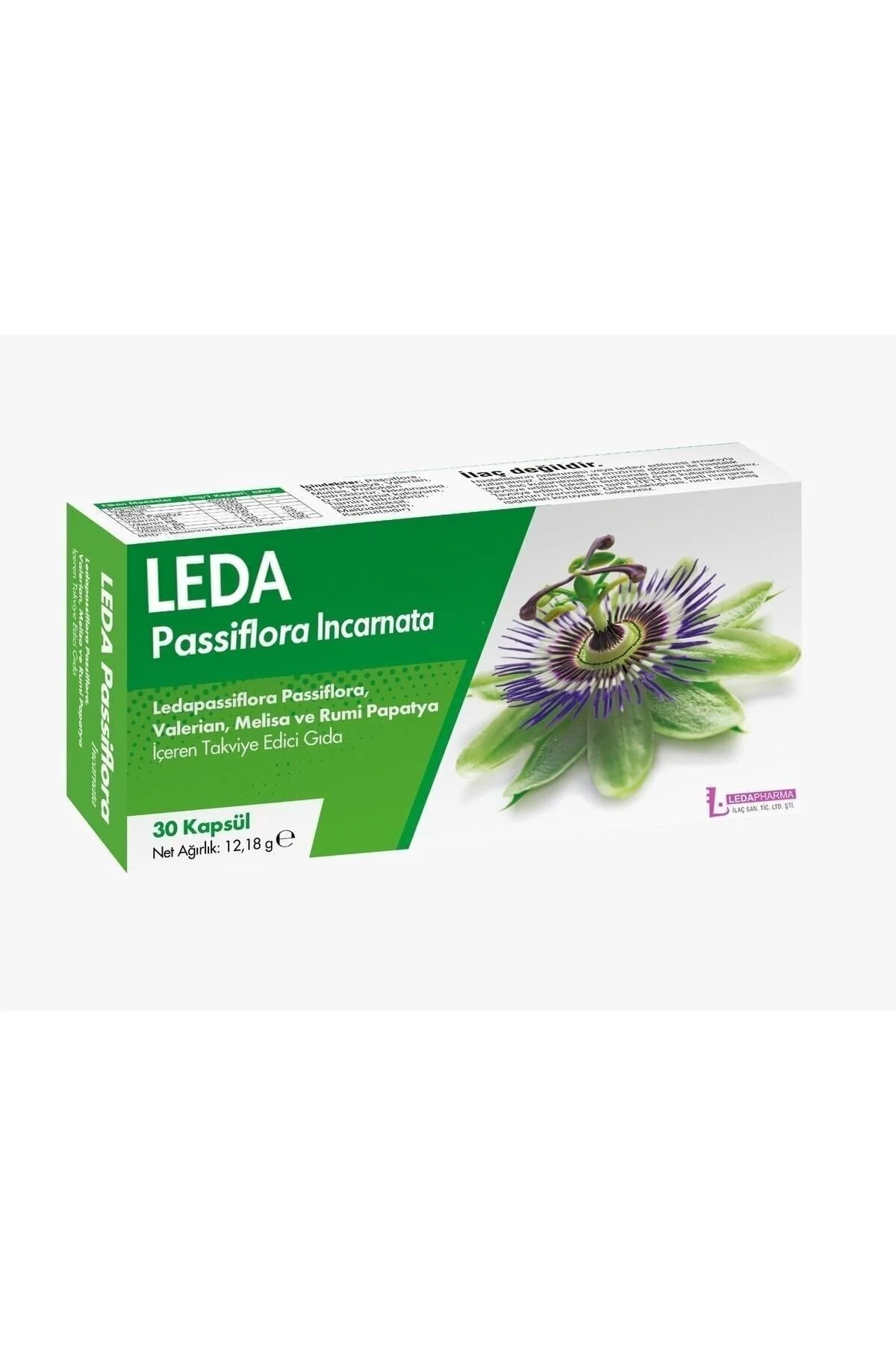 Ledapassiflora 30 Kapsül