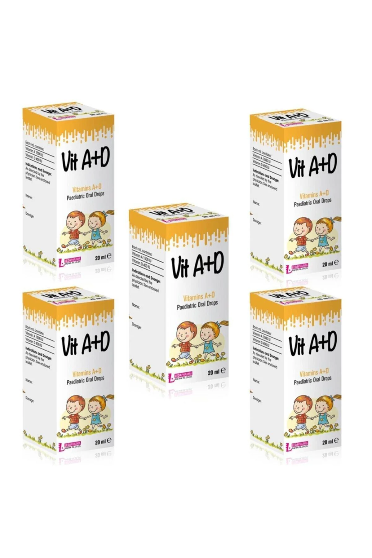 Ledavit Vit A+d Vitamins A+d Pediatric Oral Drops 20ml X5 Adet Ledavit Vit A+d Vitamins A+d Pediatric Oral Drops 20ml X5 Adet