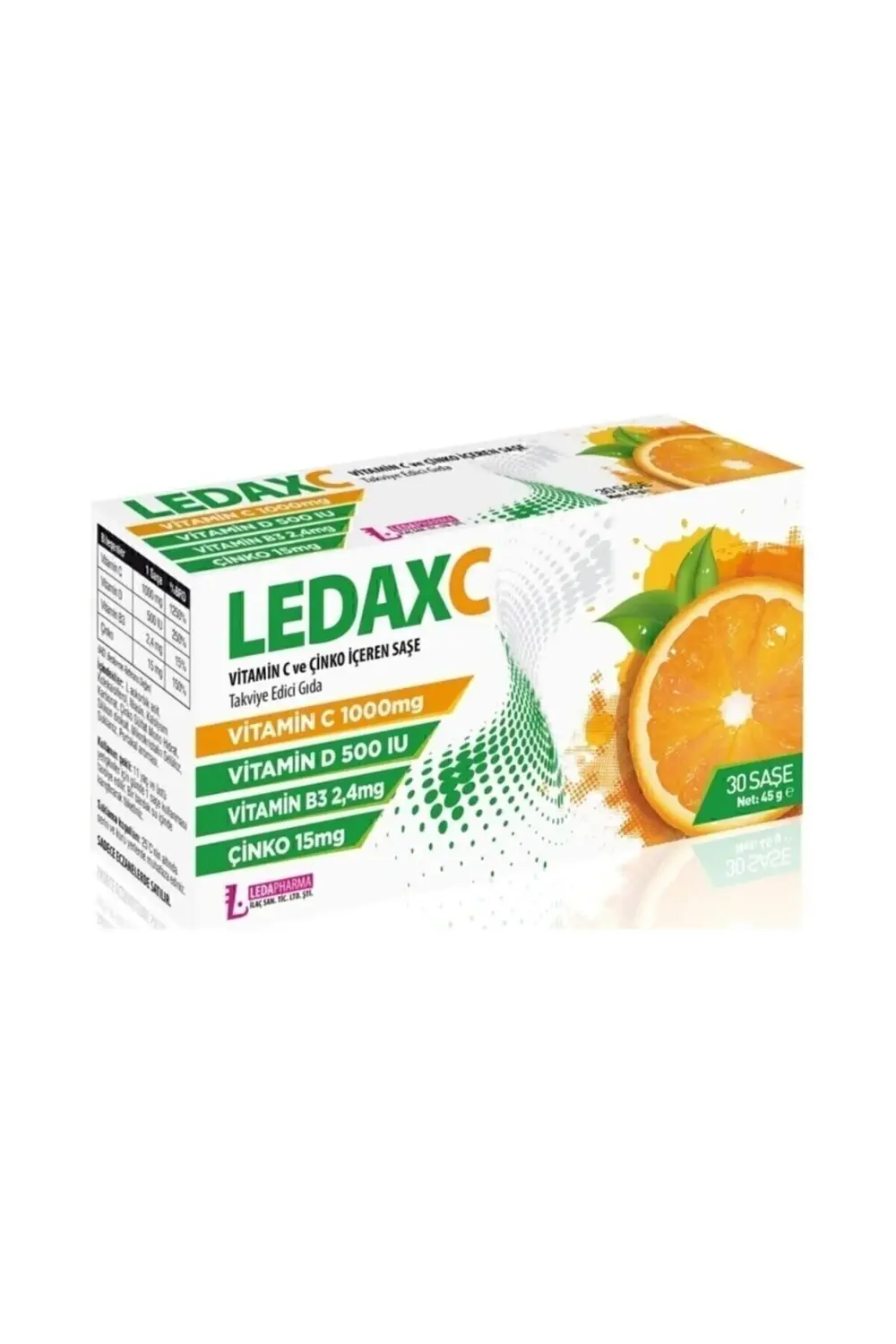 Ledax C Vıtamın 1000 mg 30 Saşe