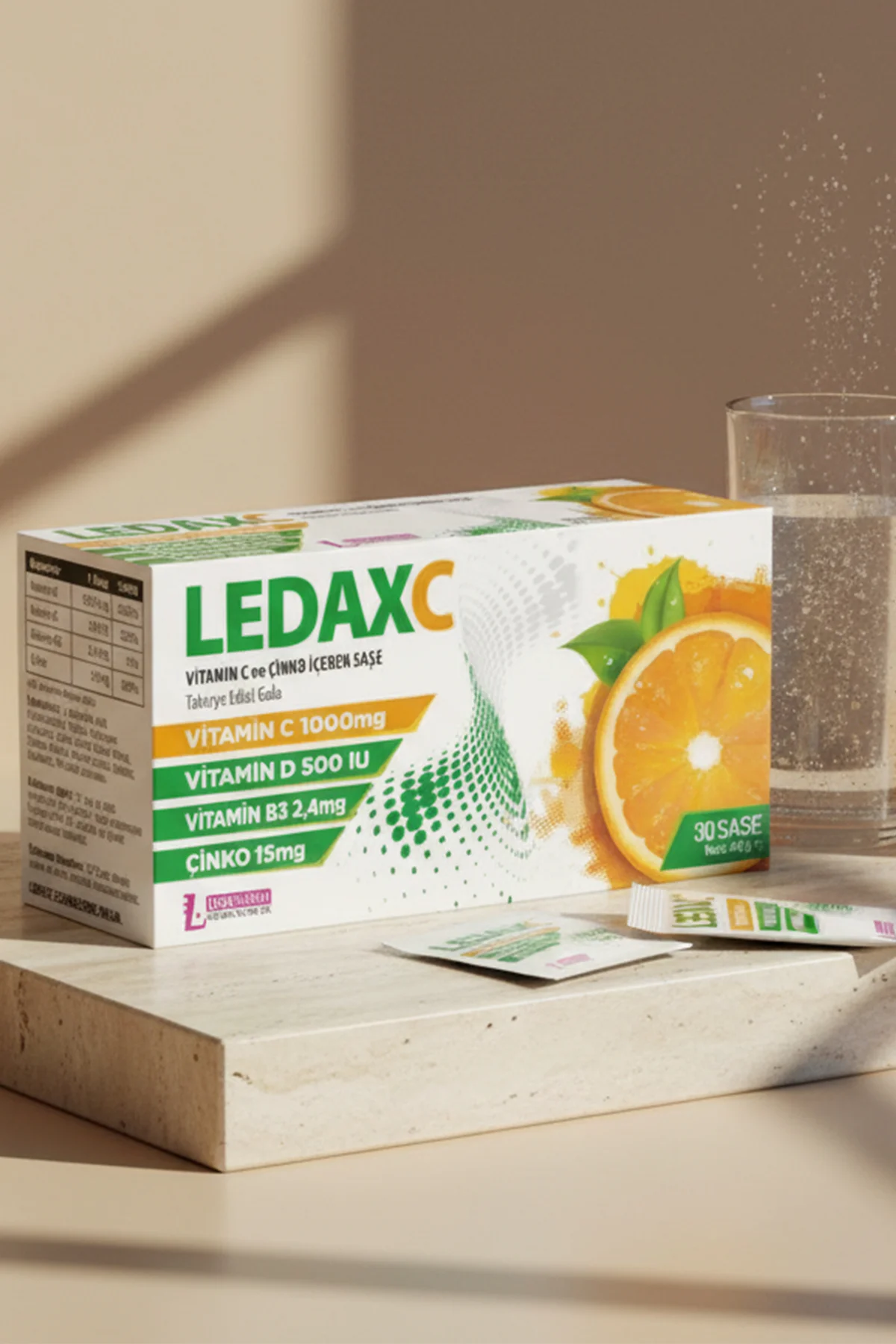 Ledax C Vitamini 1000 mg 30 Saşe C Vitamini