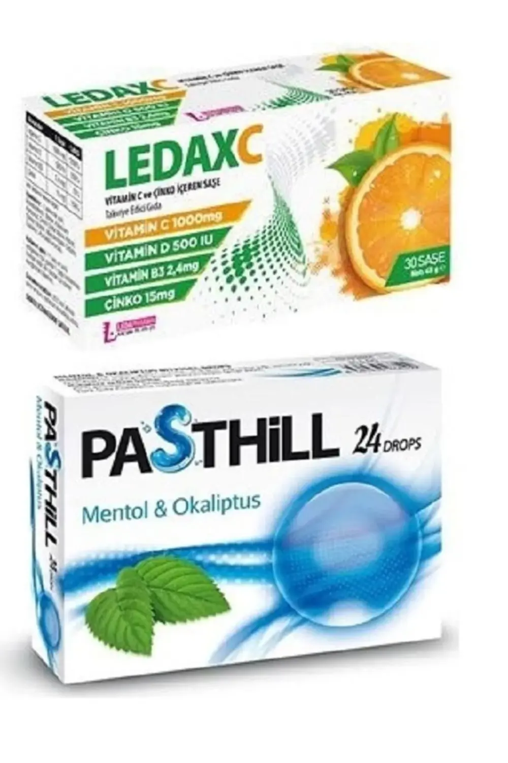 Ledaxc 30 Saşe + Pasthill Mentol 24'lü