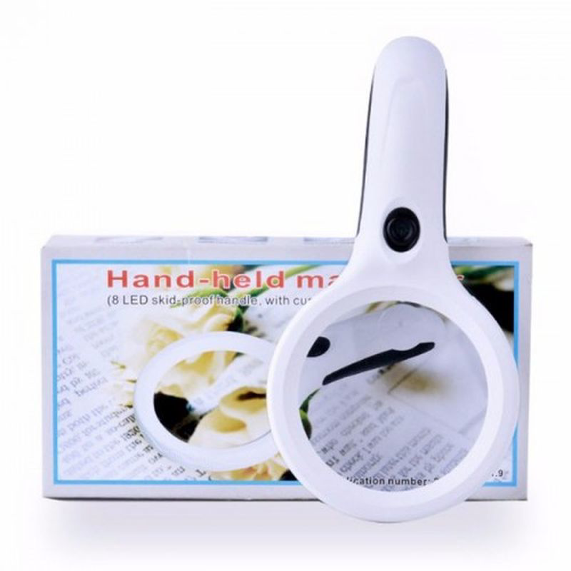 Ledli 3X75Mm 10X19Mm El Büyüteç Takı Okuma Para Kontrol Için Ledli 3X75Mm 10X19Mm El Büyüteç Takı Okuma Para Kontrol Için