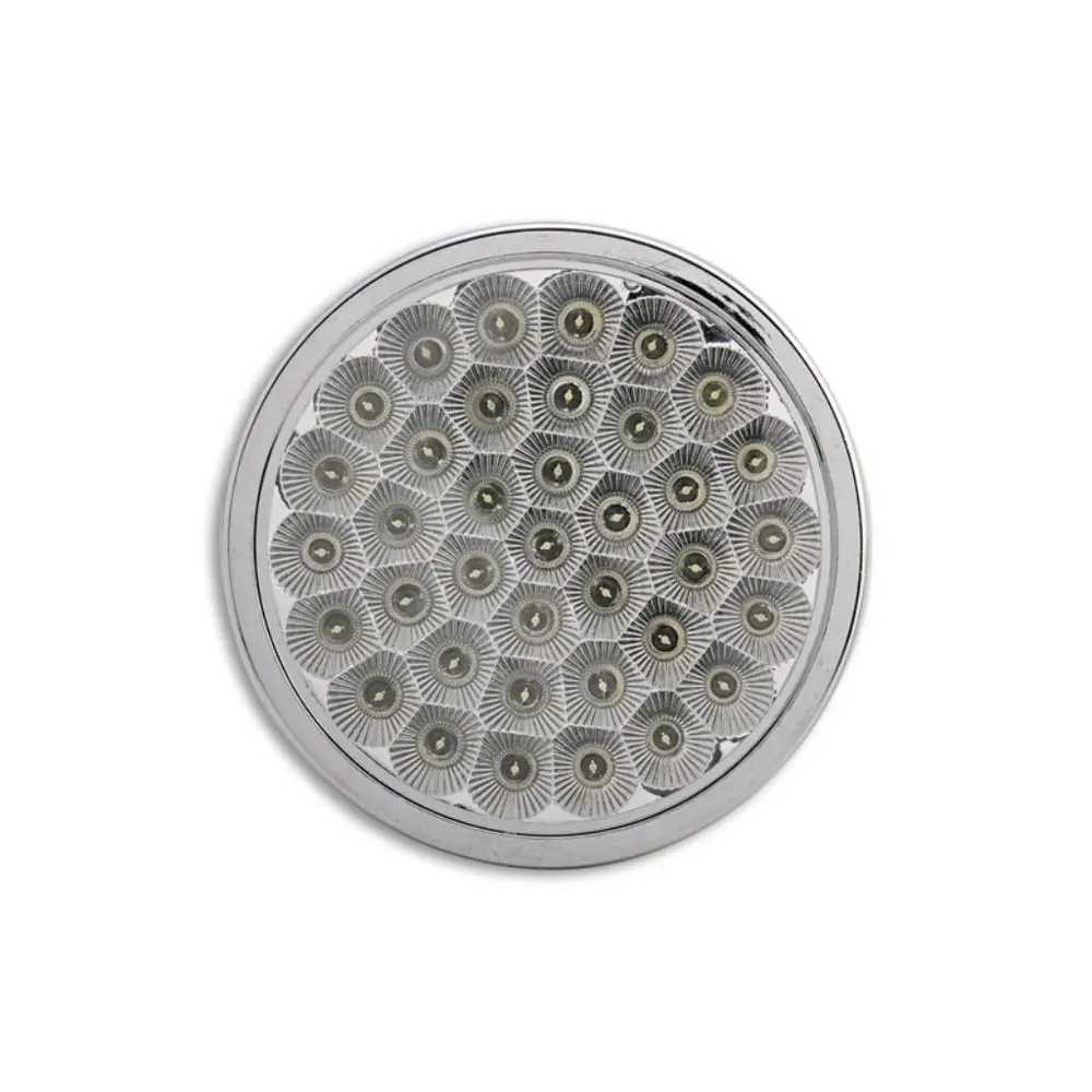 Ledli Dekoratif Tavan Lambası (6Led) Yuvarlak 24V Krom /Laak121-1