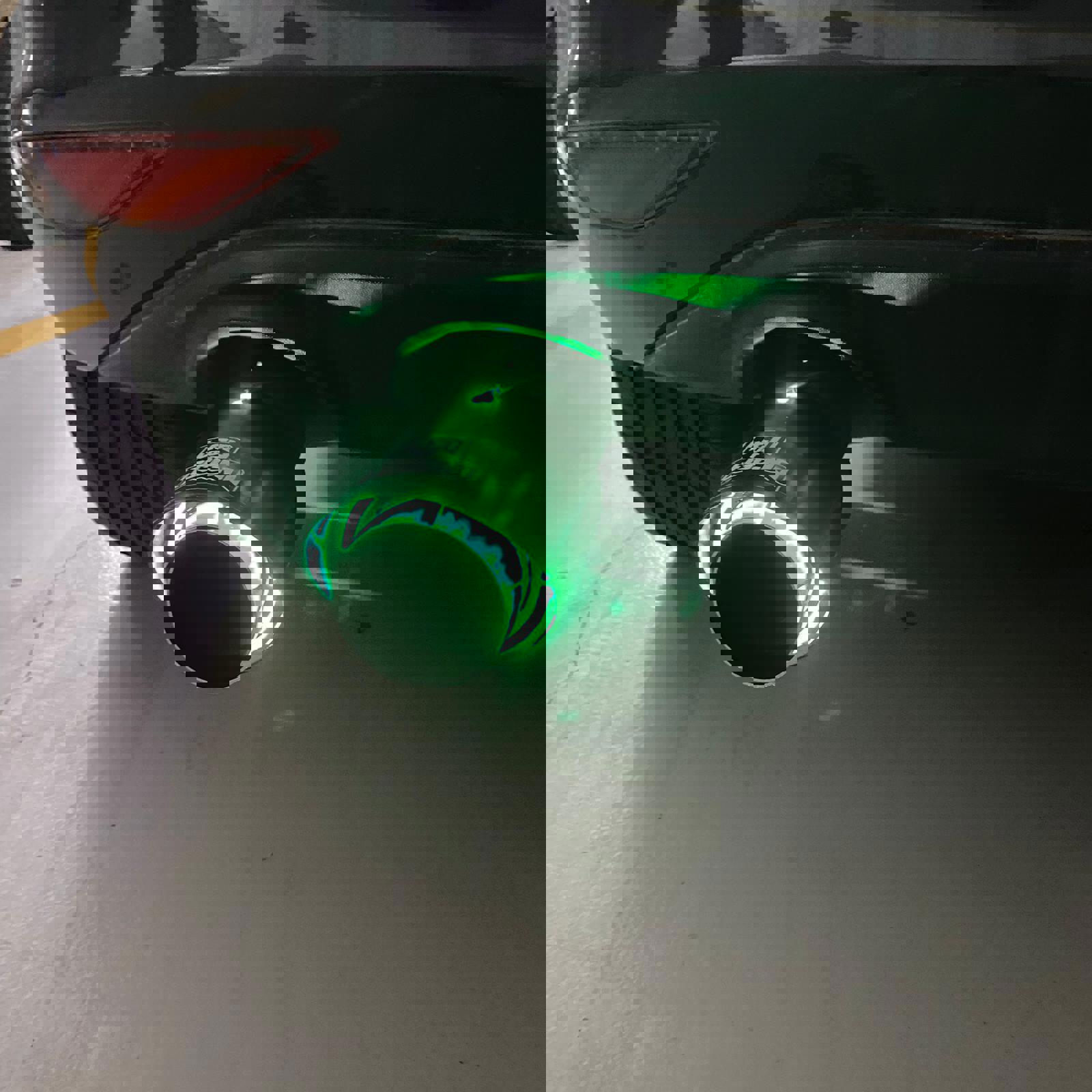 Space Ledli Egzoz Ucu Yeşil / Eguc180-4