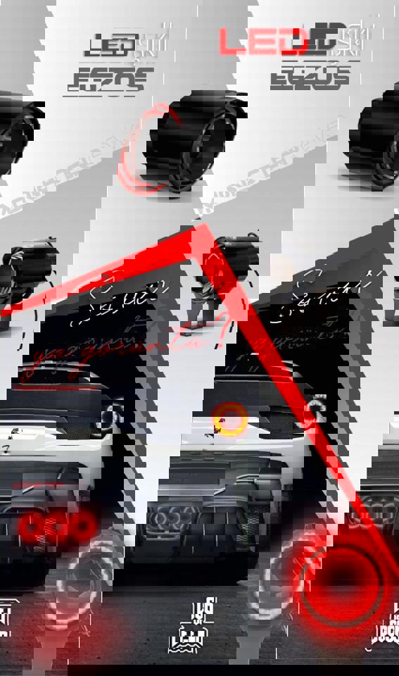 Space Ledli Egzoz Ucu Yeşil / Eguc180-4