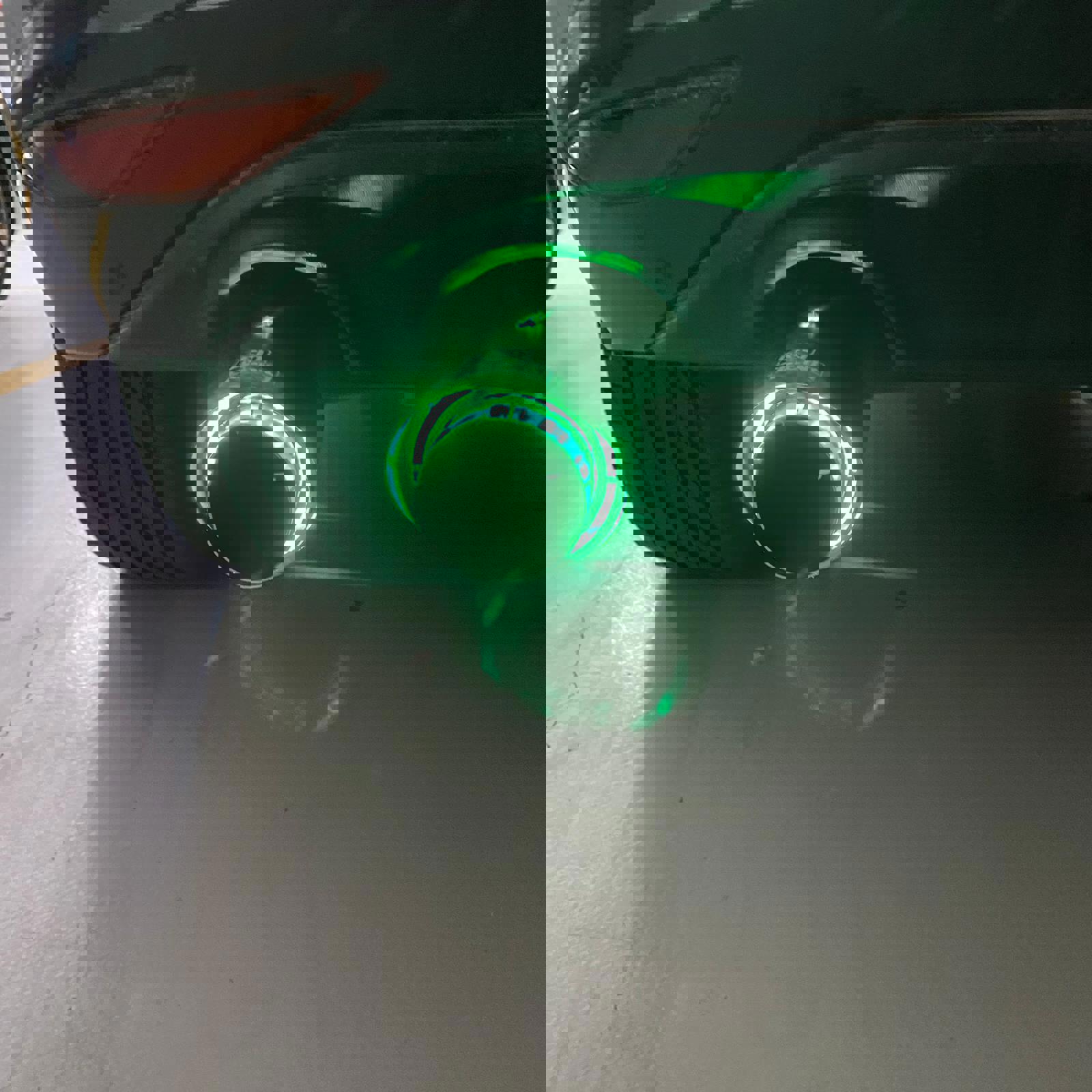 Space Ledli Egzoz Ucu Yeşil / Eguc180-4