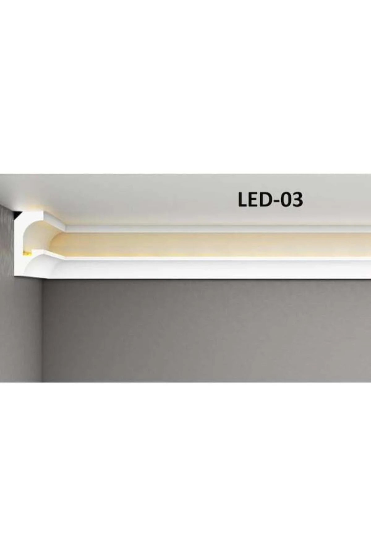 Led'li Kartonpiyer (LED-03) (1 METRE)