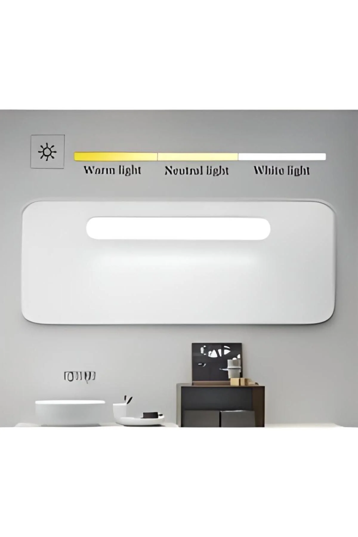Ledli mıknatıslı dekoratif Aplik 3 Renk CT-5249