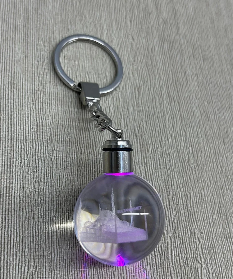 Ledli Sultanahmet Tasarımı Kristal Anahtarlık Alk3804 Ledli Sultanahmet Tasarımı Kristal Anahtarlık Alk3804