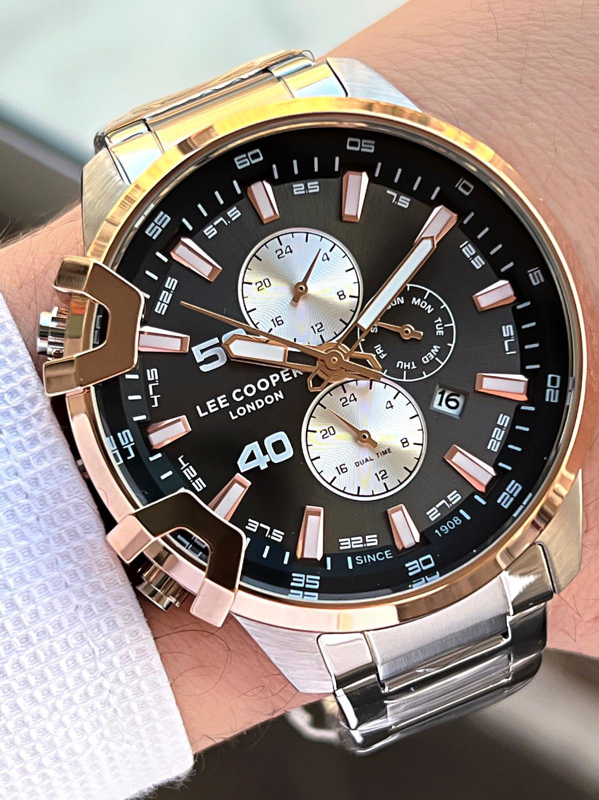 Lee Cooper Çelik Kordon İç Fonksiyonları Aktif 5 Atm Suya Dayanık