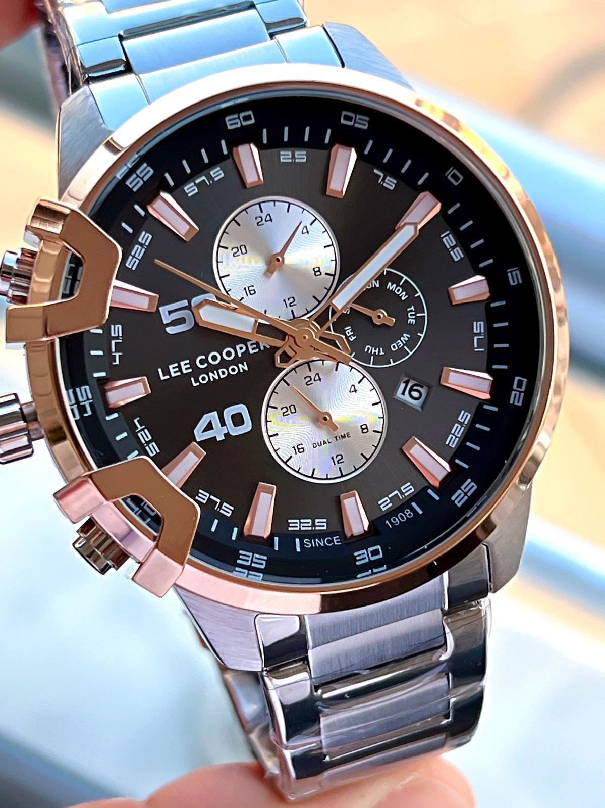 Lee Cooper Çelik Kordon İç Fonksiyonları Aktif 5 Atm Suya Dayanık