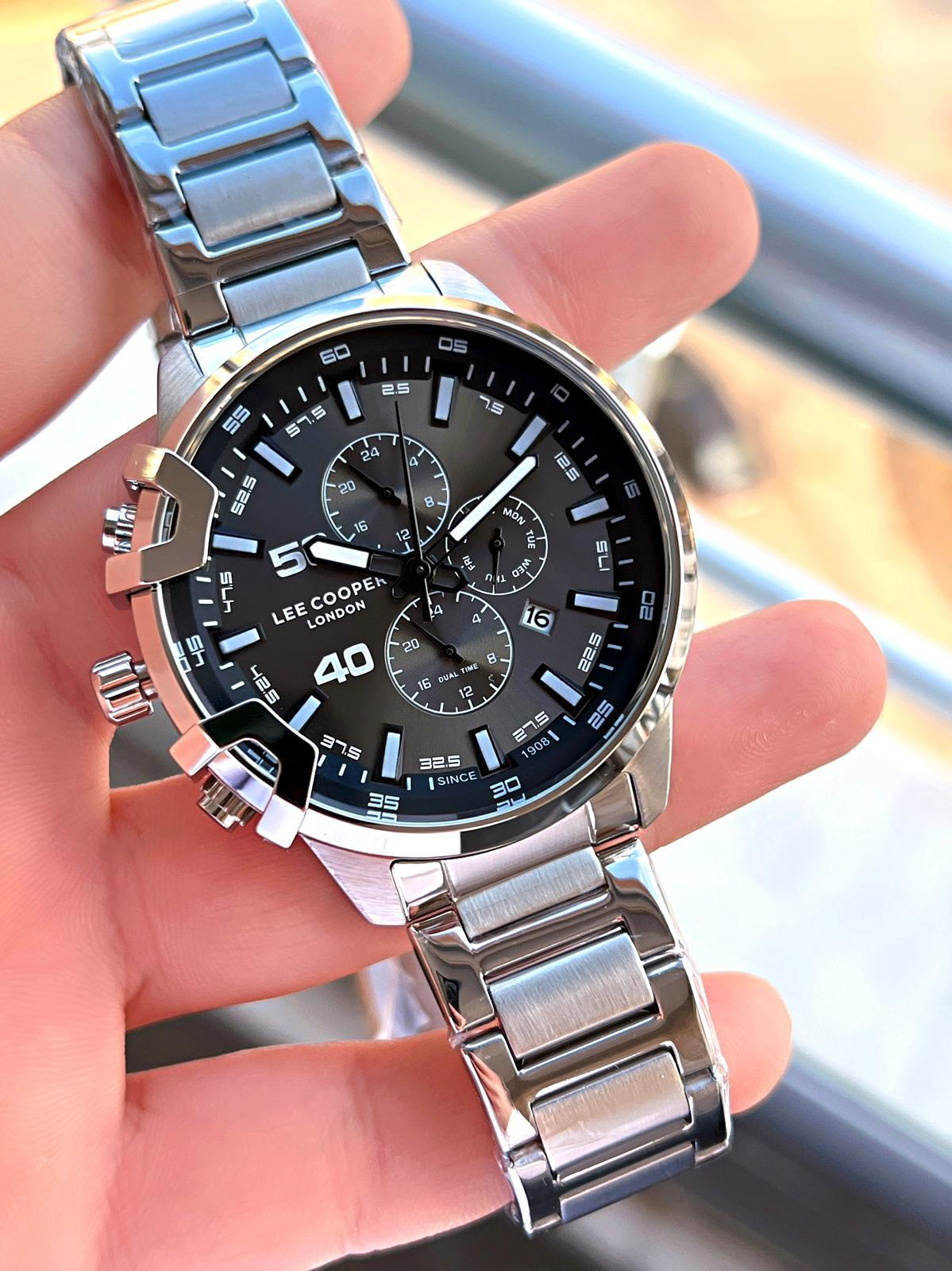 Lee Cooper Çelik Kordon İç Fonksiyonları Aktif 5 Atm Suya Dayanık Lee Cooper Çelik Kordon İç Fonksiyonları Aktif 5 Atm Suya Dayanık