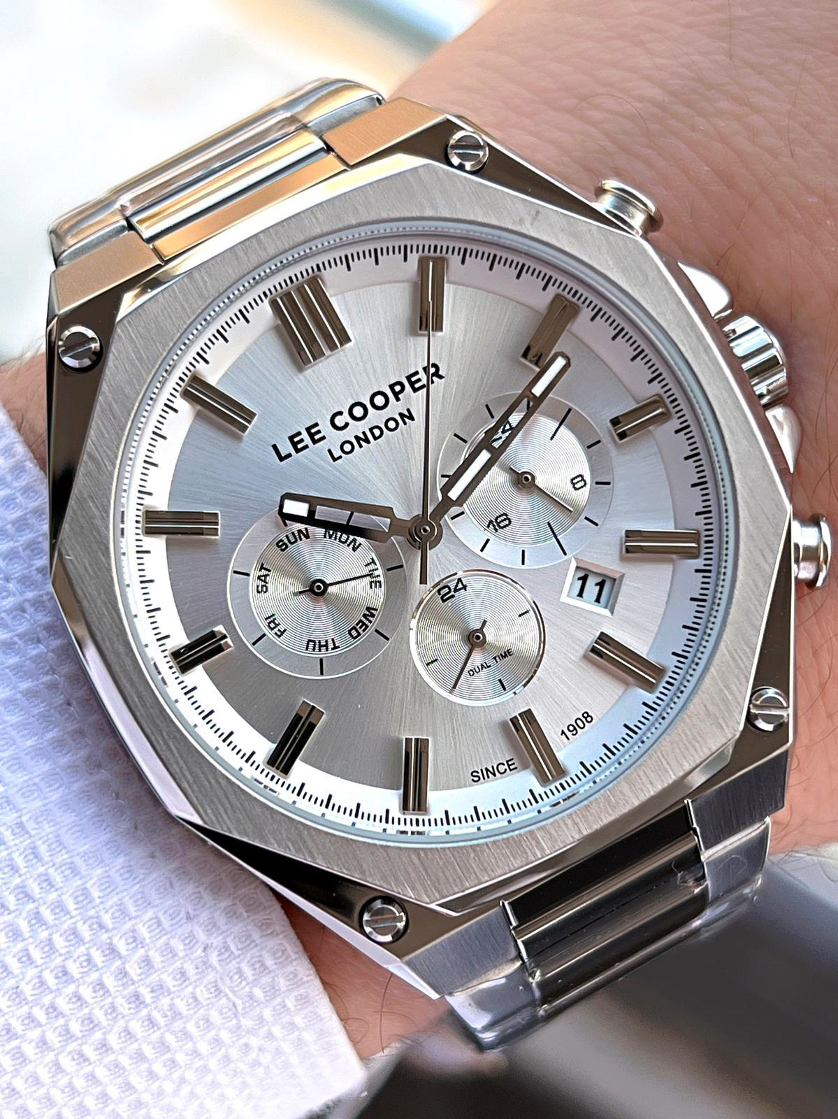 Lee Cooper Çelik Kordon İç Fonksiyonları Aktif 5 Atm Suya Dayanık