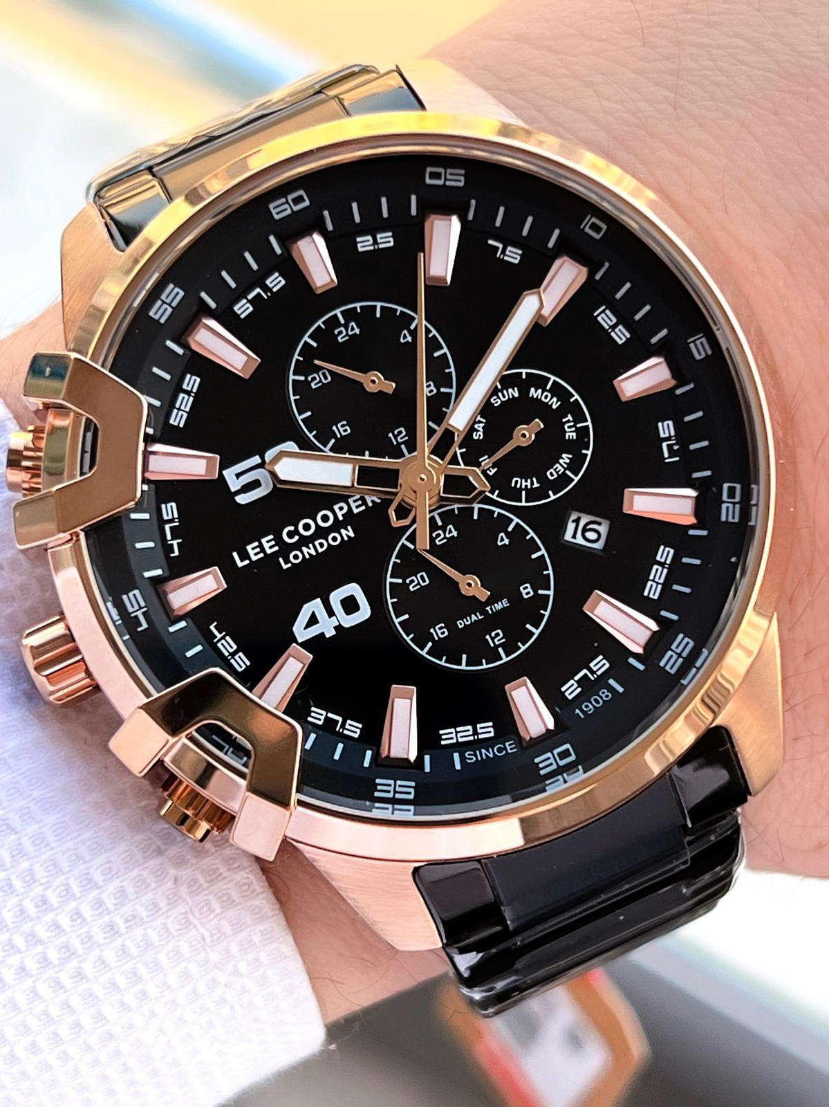 Lee Cooper Çelik Kordon İç Fonksiyonları Aktif 5 Atm Suya Dayanık