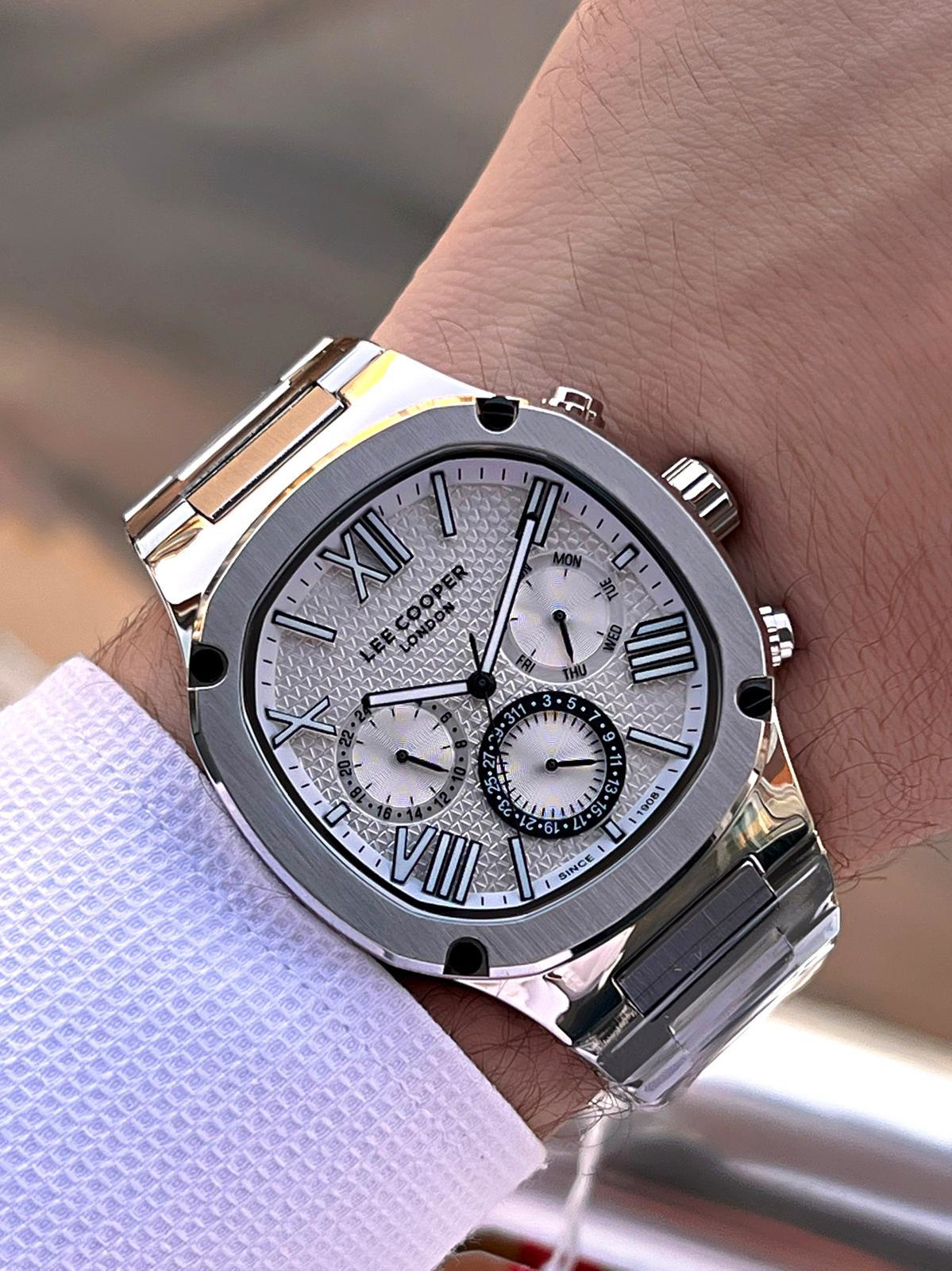 Lee Cooper Çelik Kordon İç Fonksiyonları Aktif 5 Atm 2yıl Garanti Lee Cooper Çelik Kordon İç Fonksiyonları Aktif 5 Atm 2yıl Garanti