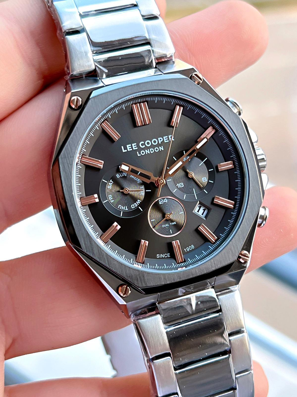 Lee Cooper Çelik Kordon İç Fonksiyonları Aktif 5 Atm Suya Dayanık Lee Cooper Çelik Kordon İç Fonksiyonları Aktif 5 Atm Suya Dayanık