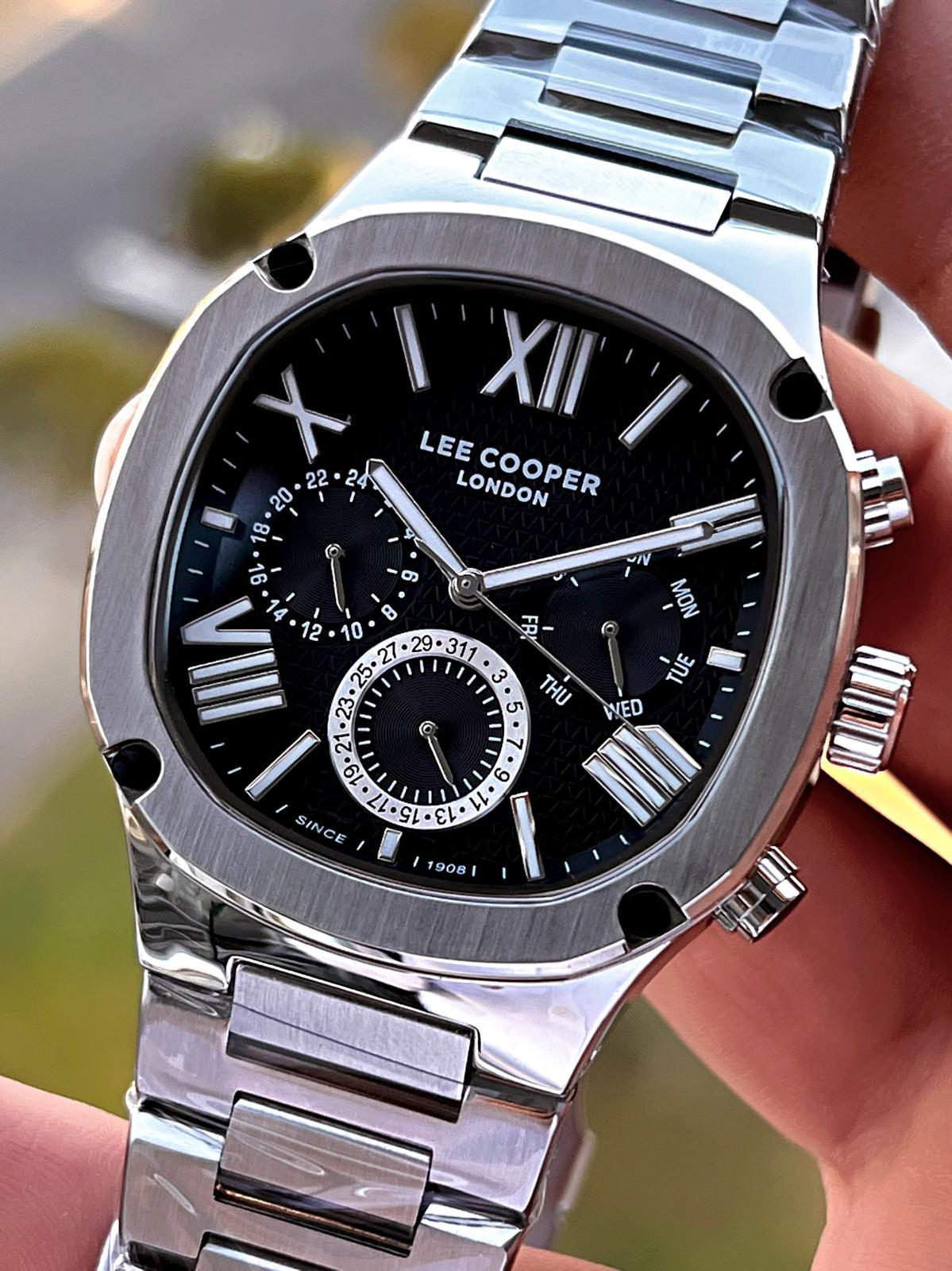 Lee Cooper Çelik Kordon İç Fonksiyonları Aktif 5 Atm 2yıl Garanti Lee Cooper Çelik Kordon İç Fonksiyonları Aktif 5 Atm 2yıl Garanti