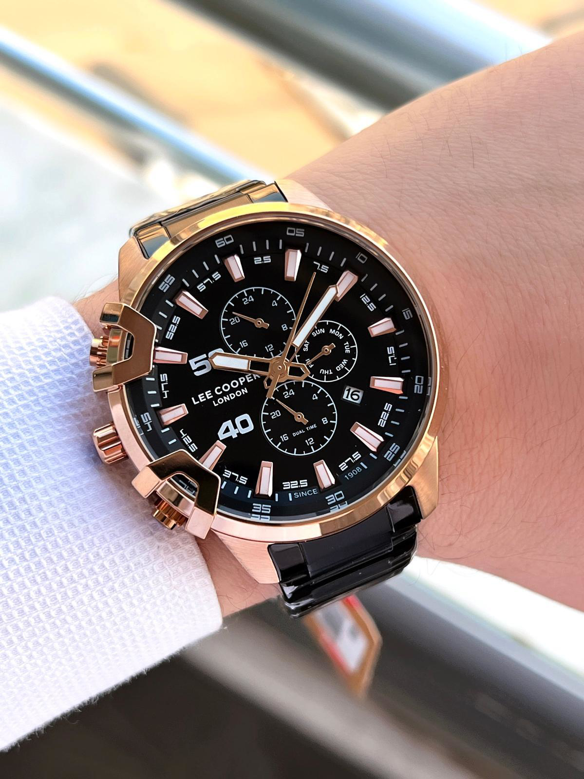 Lee Cooper Çelik Kordon İç Fonksiyonları Aktif 5 Atm Suya Dayanık