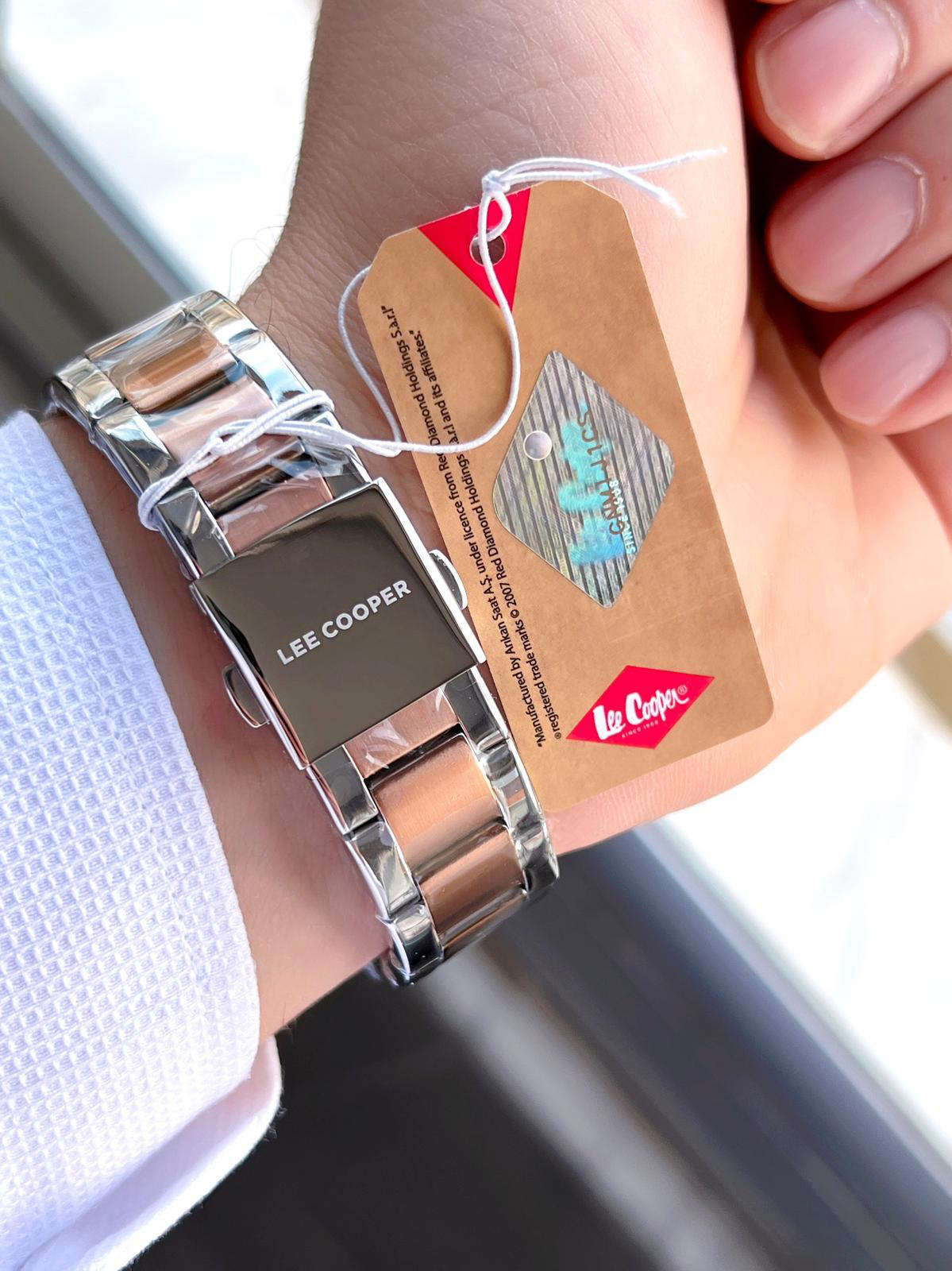 Lee Cooper Çelik Kordon 5 Atm Suya Dayanıklı 2 Yıl Garantili Erke