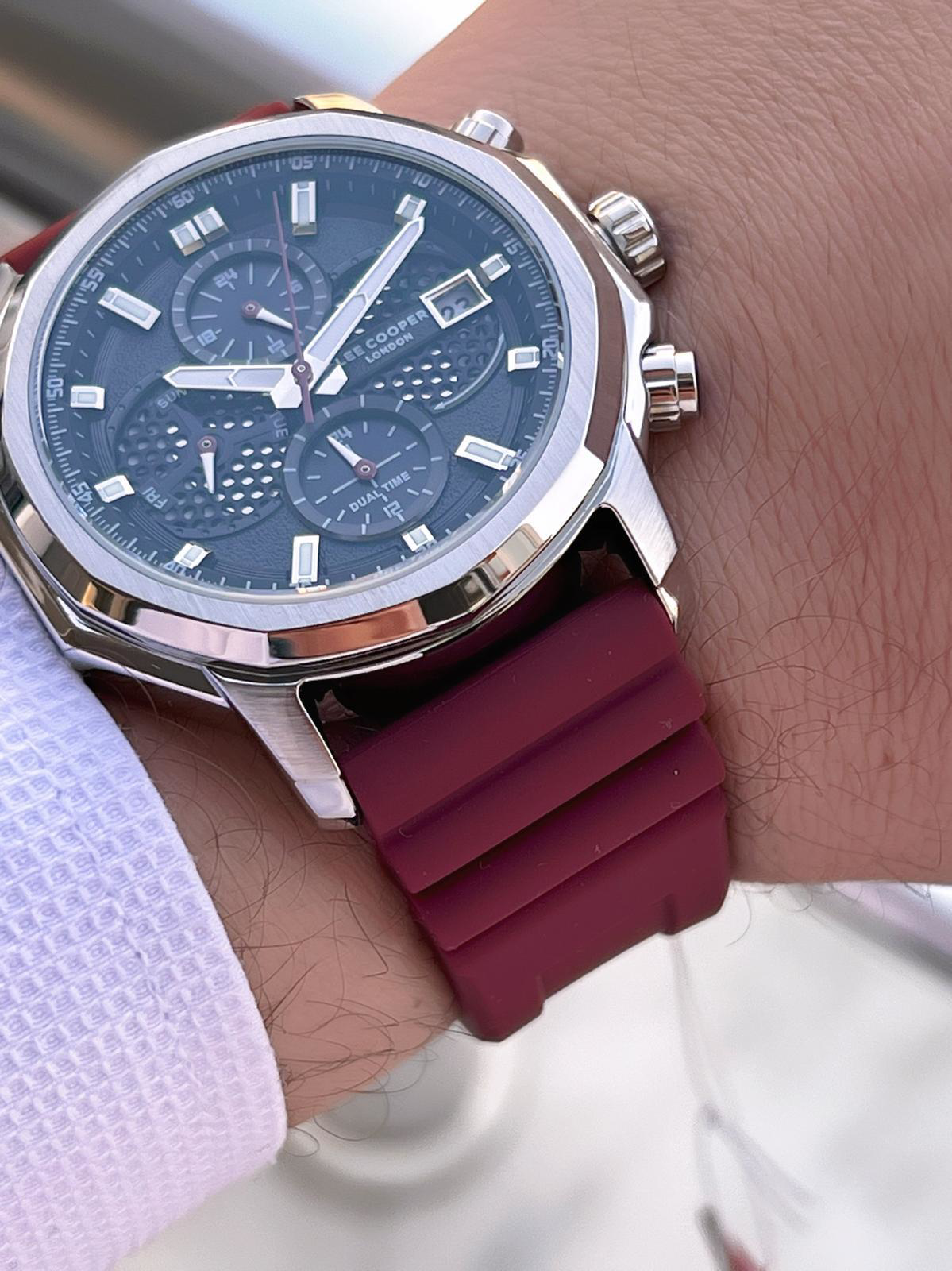 Lee Cooper İtalyan Tasarım Bileklik Hediyeli Silikon Kordon 5 Atm Fiyatı, Yorumları ve Özellikleri
