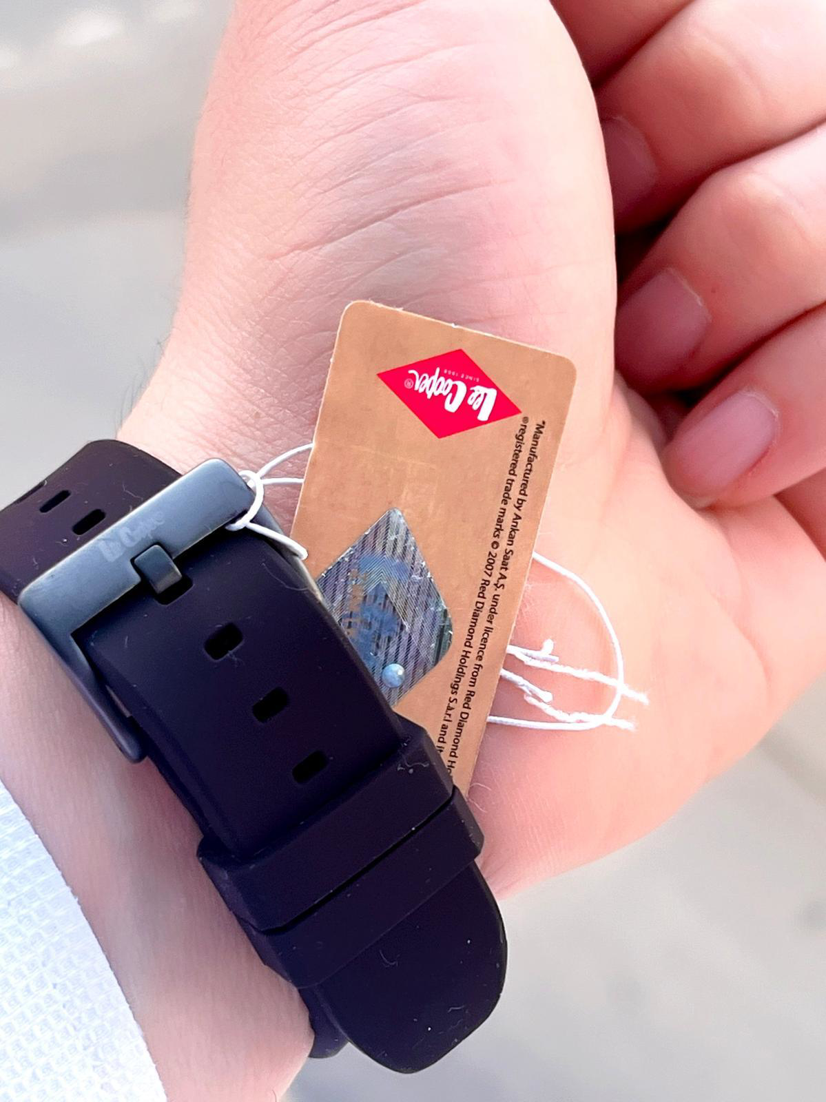 Lee Cooper  Silikon Kordon İç Fonksiyonlari Aktif 5 Atm Suya Dayan